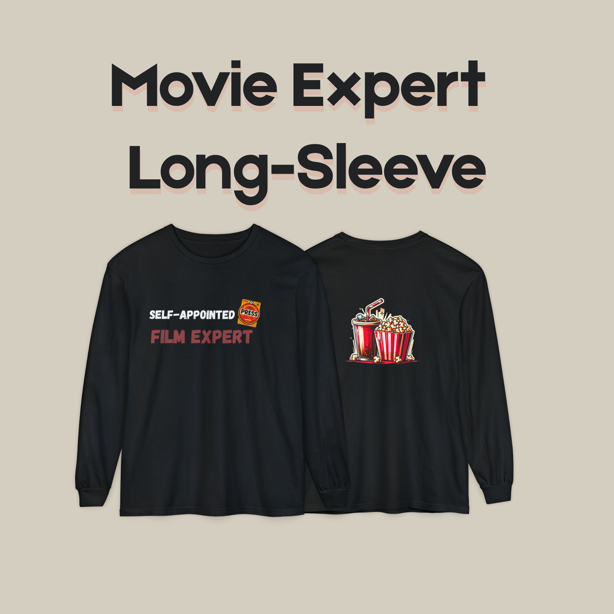 Movie Expert Long-Sleeve Tee product thumbnail image