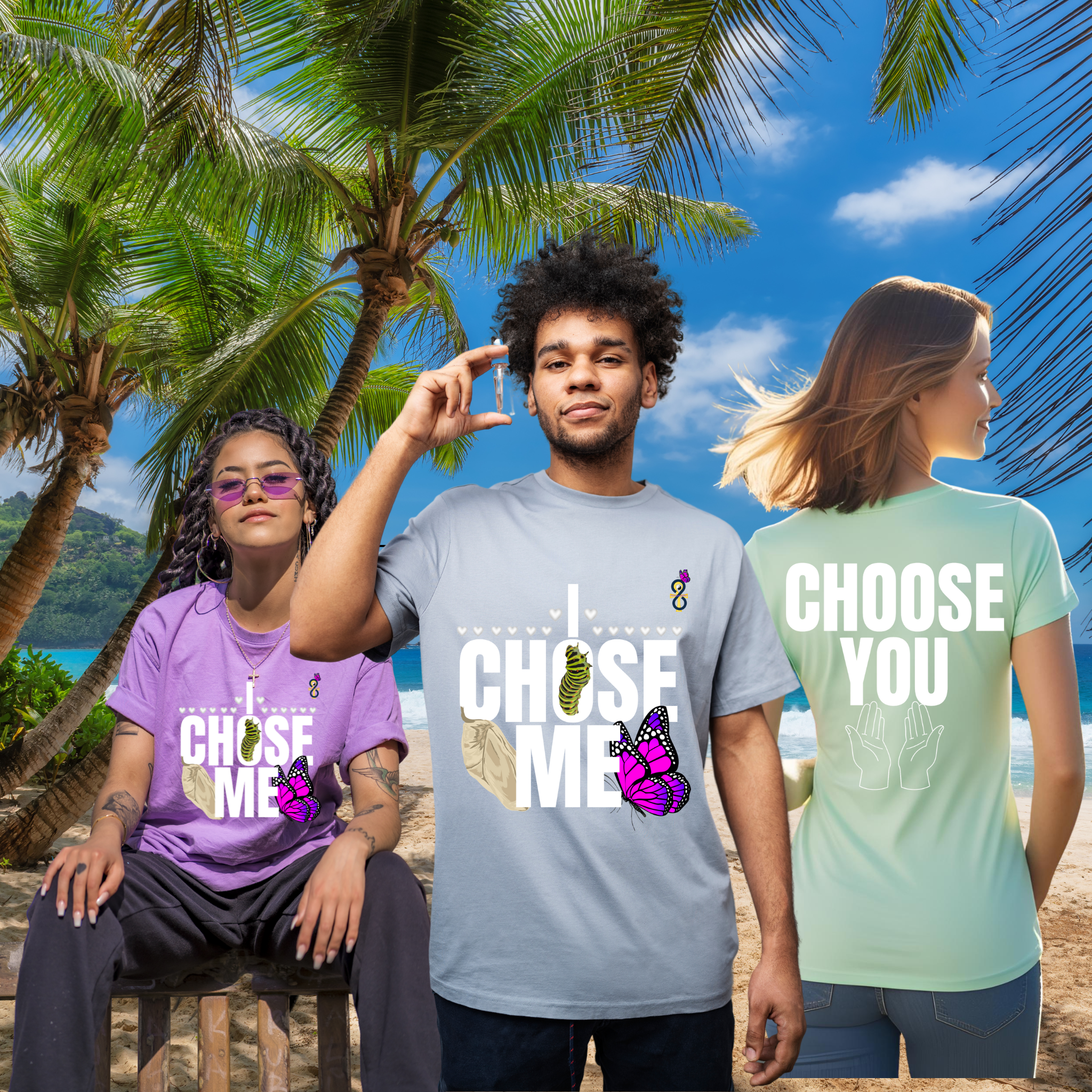 "I Chose Me- Transformation T-Shirt"