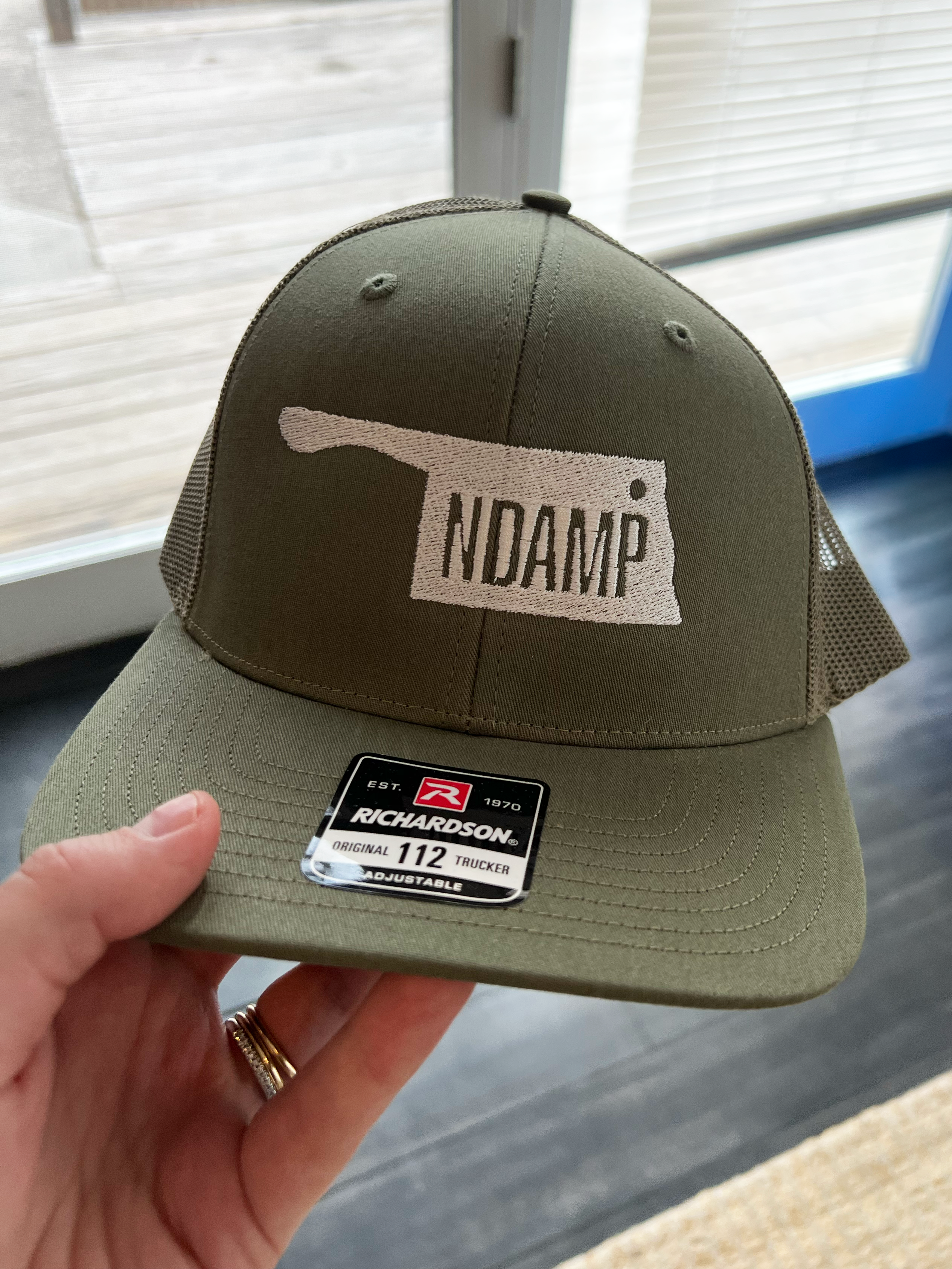 NDAMP Embroidered Richardson Ball Cap product thumbnail image NDAMP Embroidered Richardson Ball Cap product thumbnail image