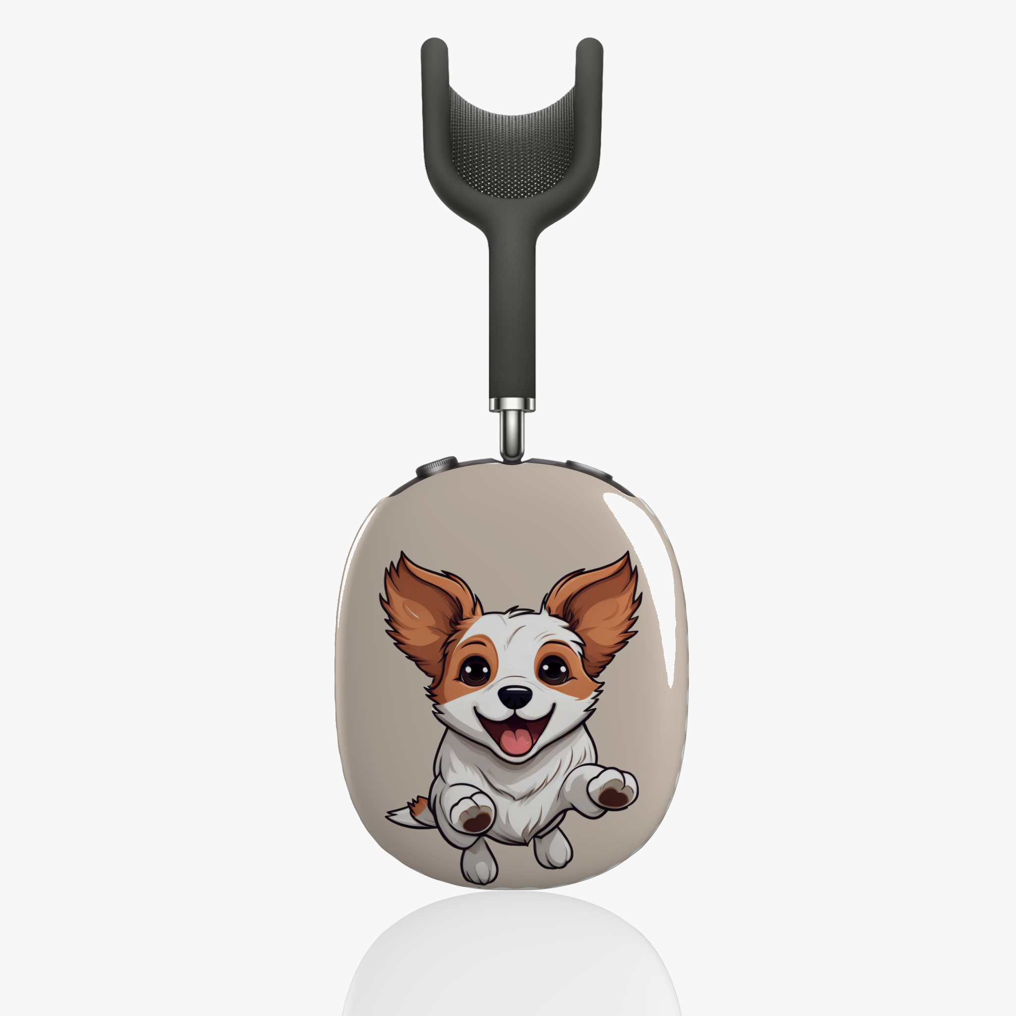 Playful Jack Russell AirPods Max Shell Case, Cute Dog Accessory, Pet Lover Gift, Protective Cover, Fun Tech Case, Unique Design - Woof Woof product thumbnail image