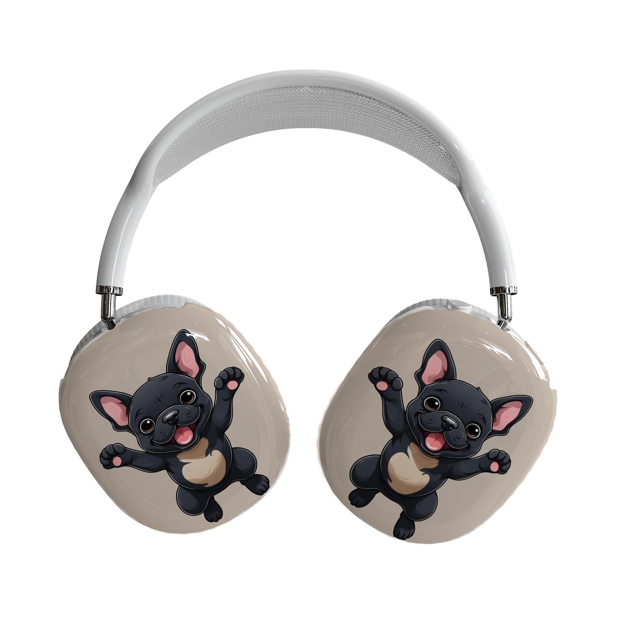 French Bulldog AirPods Max Case | Cute Pet Lover's Gift, Dog Lover Accessory, Kids &amp; Adult Tech Protector, Unique Gift Idea, Playful Design