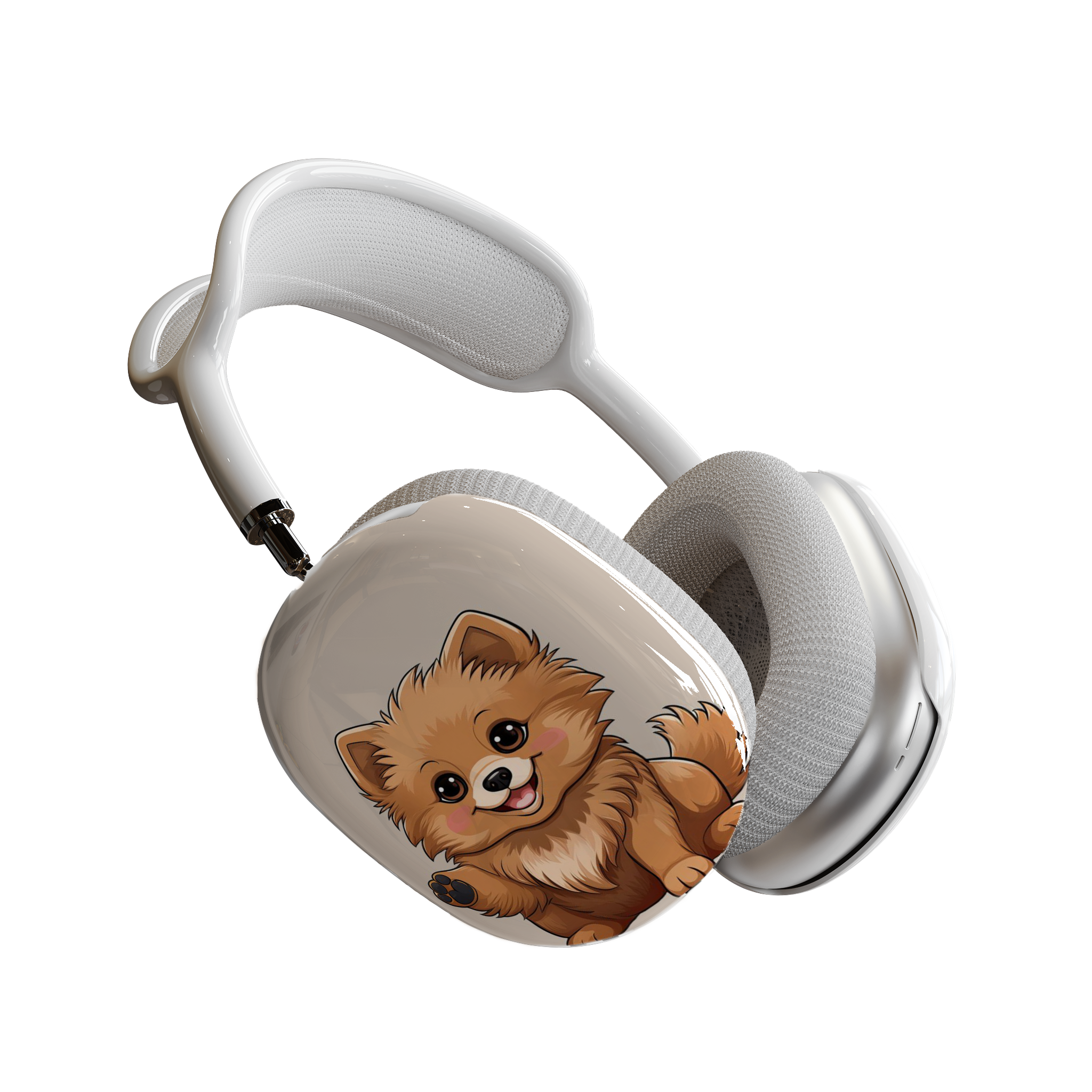 Dog Lover AirPods Max Shell Case, Cute Pomeranian & Chihuahua Design, Adorable Apple Fan or Pet Owner Gift, Animal Lover Gift - Woof Woof product thumbnail image Dog Lover AirPods Max Shell Case, Cute Pomeranian & Chihuahua Design, Adorable Apple Fan or Pet Owner Gift, Animal Lover Gift - Woof Woof product thumbnail image