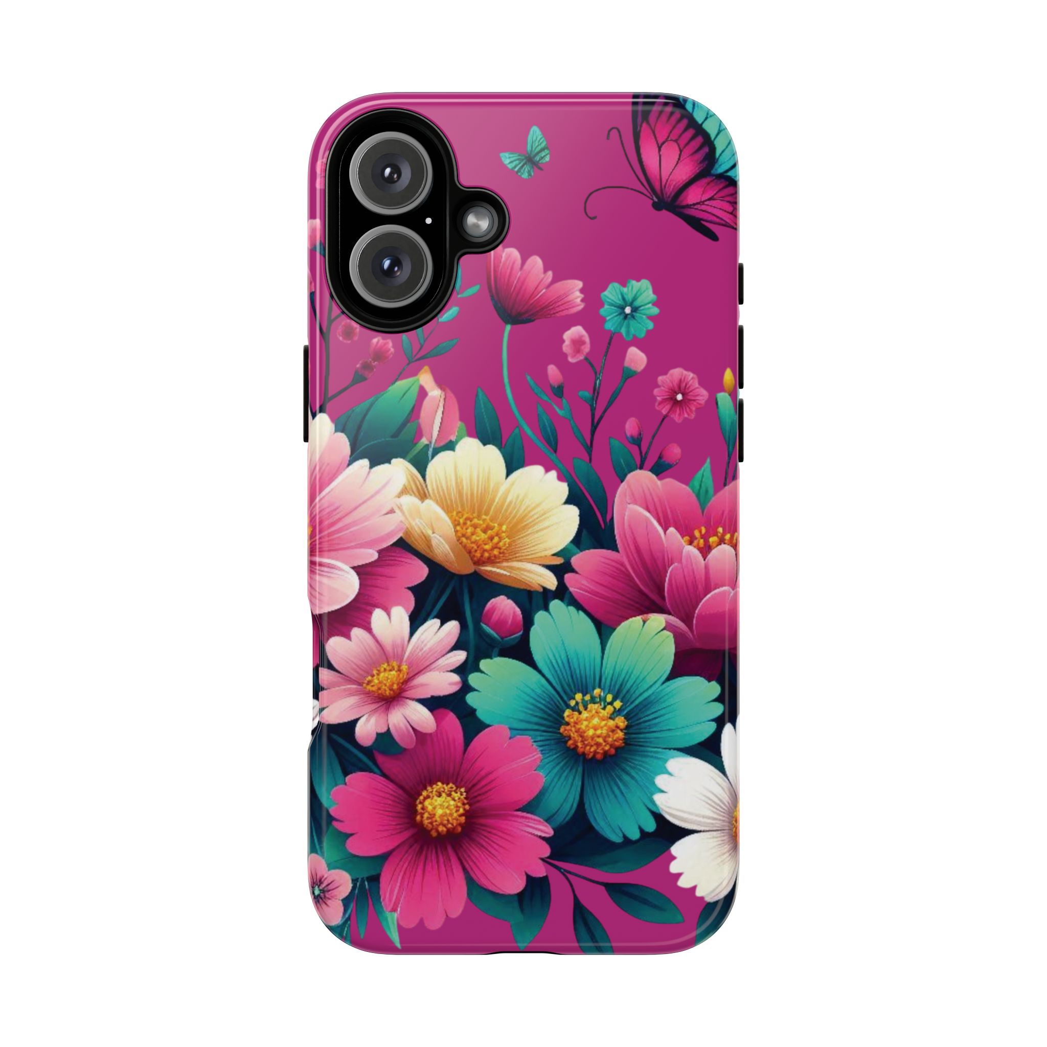 Custom Floral Butterfly Phone Case product thumbnail image Custom Floral Butterfly Phone Case product thumbnail image