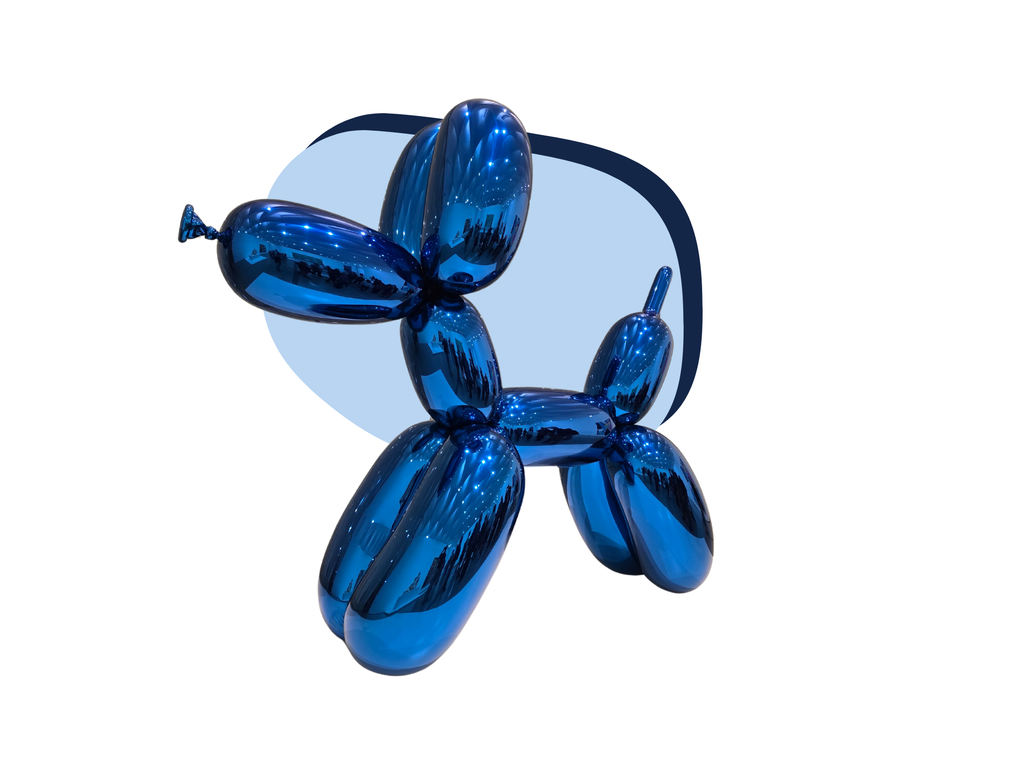 Balloon Dog 3" Sticker