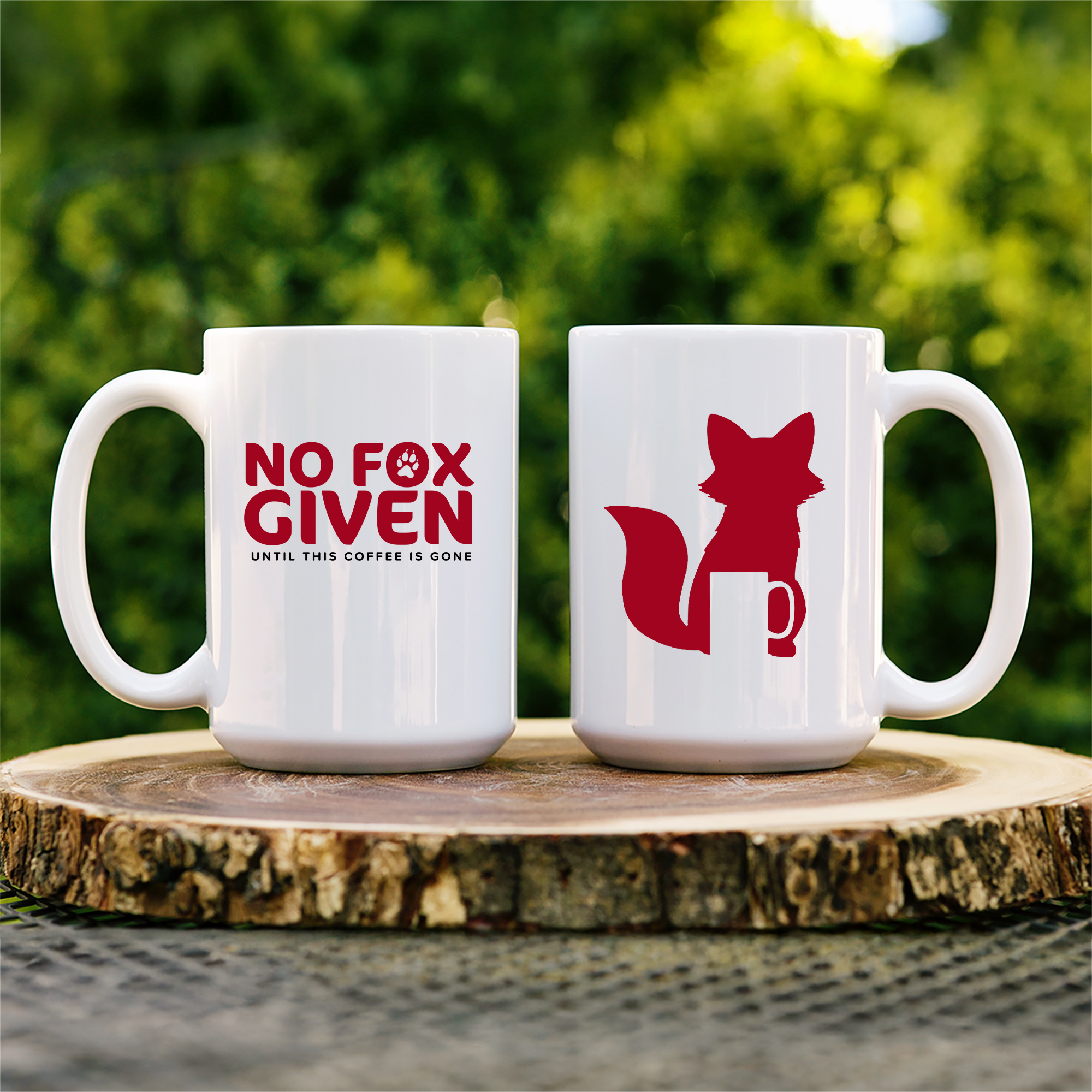 NO FOX GIVEN | Fox Mug | The Wild Side Series NO FOX GIVEN | Fox Mug | The Wild Side Series