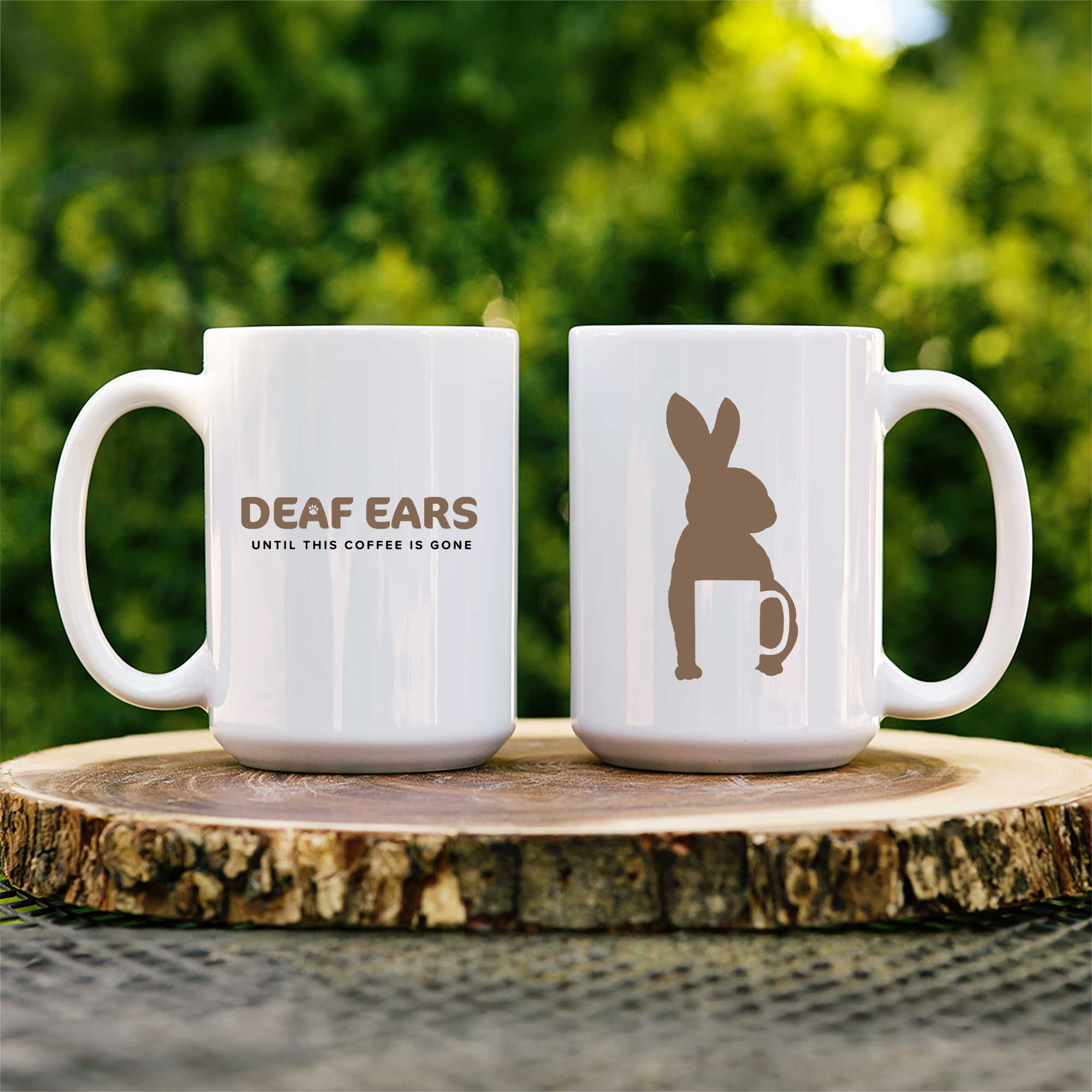 DEAF EARS | Rabbit Mug | The Wild Side Series DEAF EARS | Rabbit Mug | The Wild Side Series