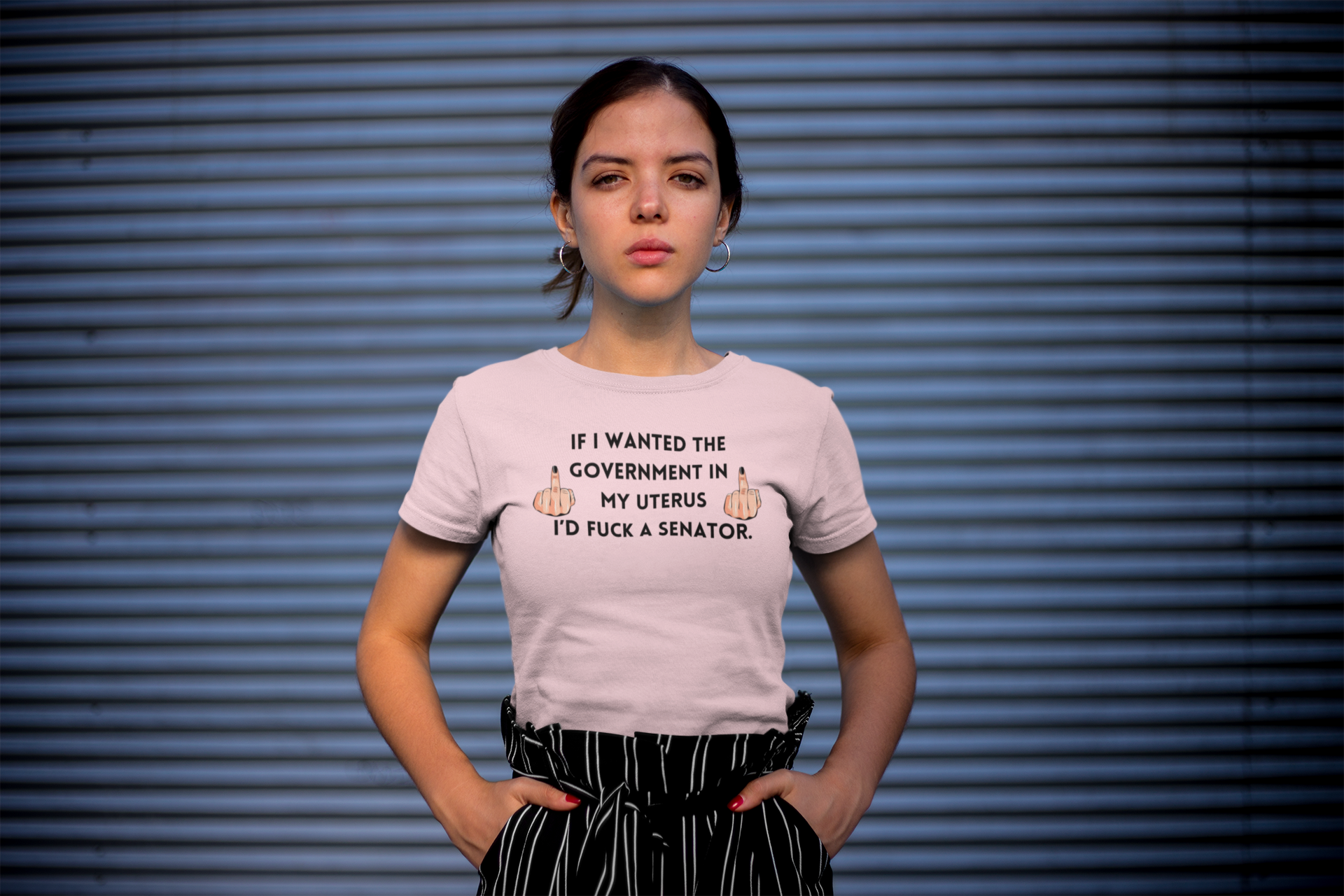 Women's Reproductive Rights Activism Tee. Express Shipping Available!  product thumbnail image