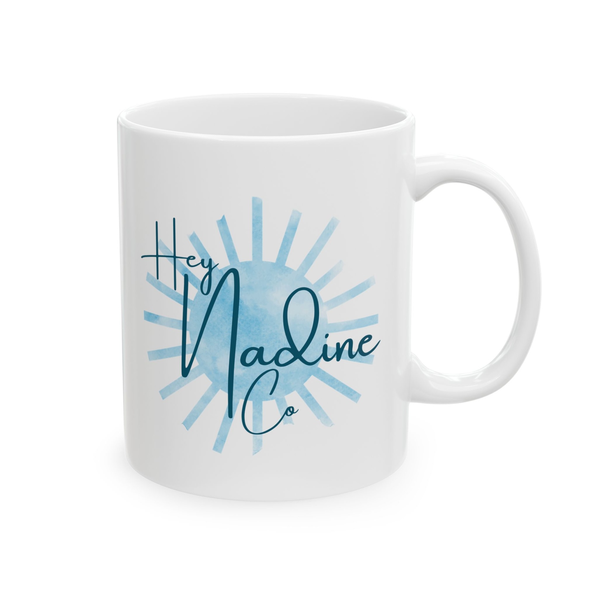 Hey Nadine Co Ceramic Mug, (11oz, 15oz) Hey Nadine Co Ceramic Mug, (11oz, 15oz)