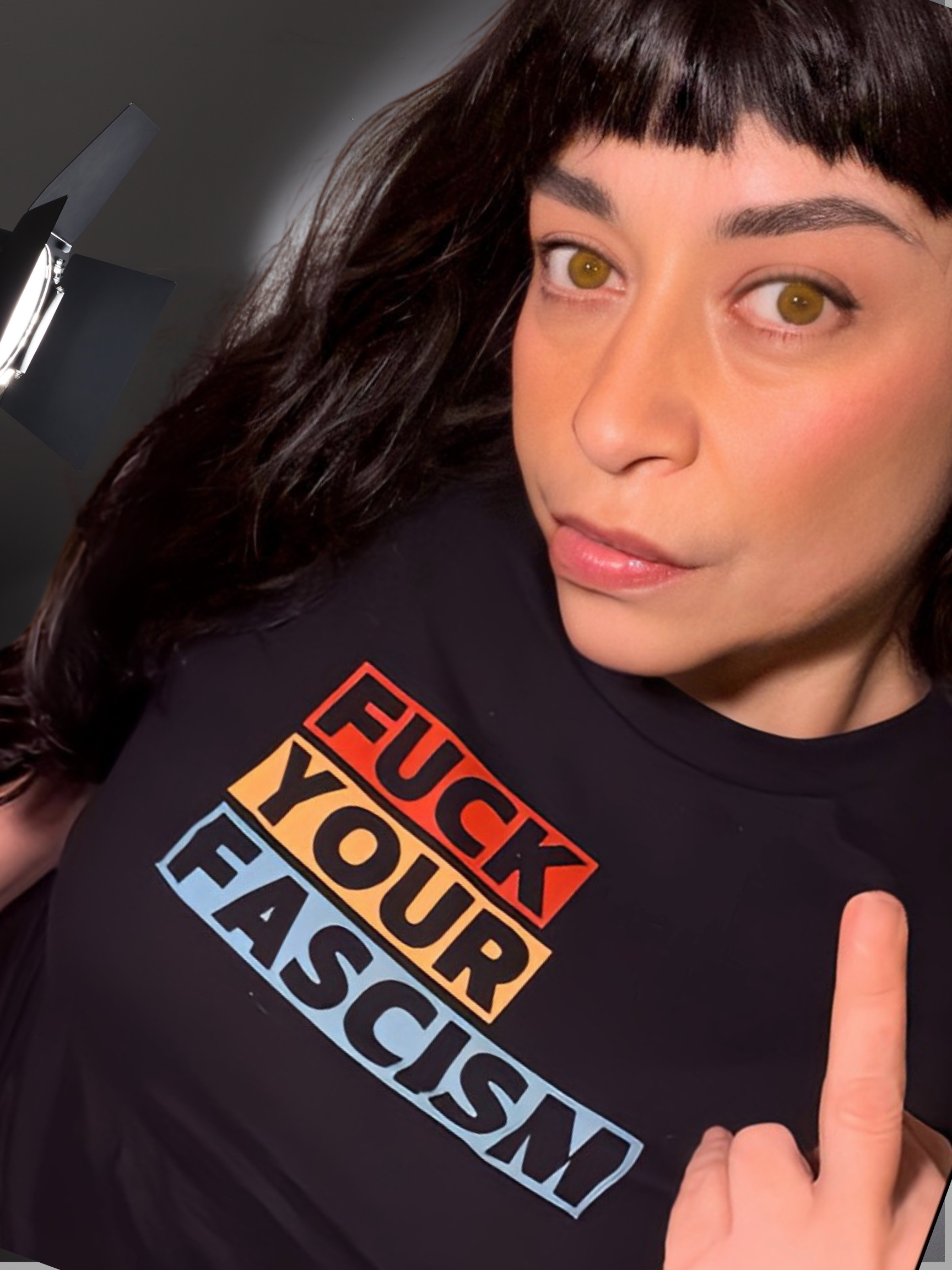 Fuck Your Fascism T-Shirt | Graphic Tee | Activism, Unisex, Cotton product thumbnail image Fuck Your Fascism T-Shirt | Graphic Tee | Activism, Unisex, Cotton product thumbnail image