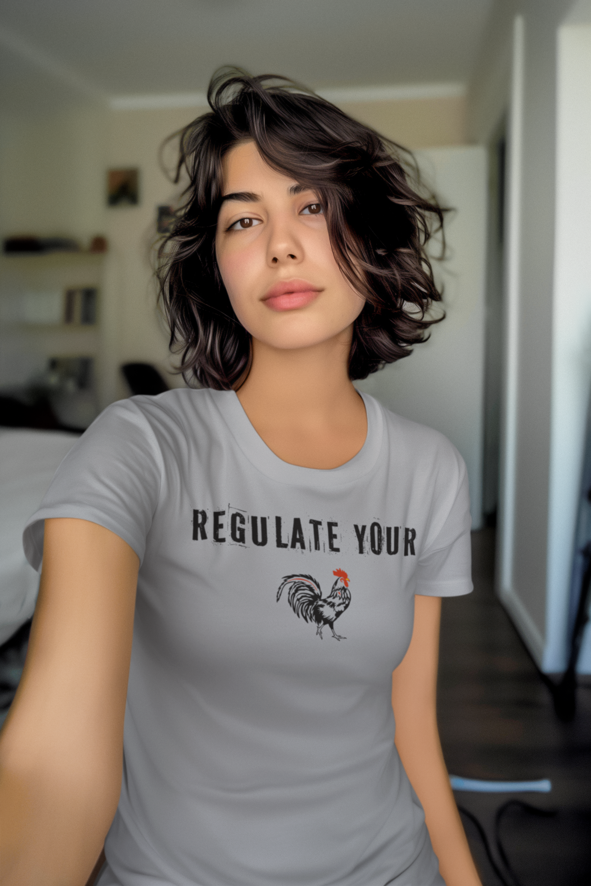 Women's Reproductive Rights, Regulate your Cock. Activist Shirt product thumbnail image Women's Reproductive Rights, Regulate your Cock. Activist Shirt product thumbnail image