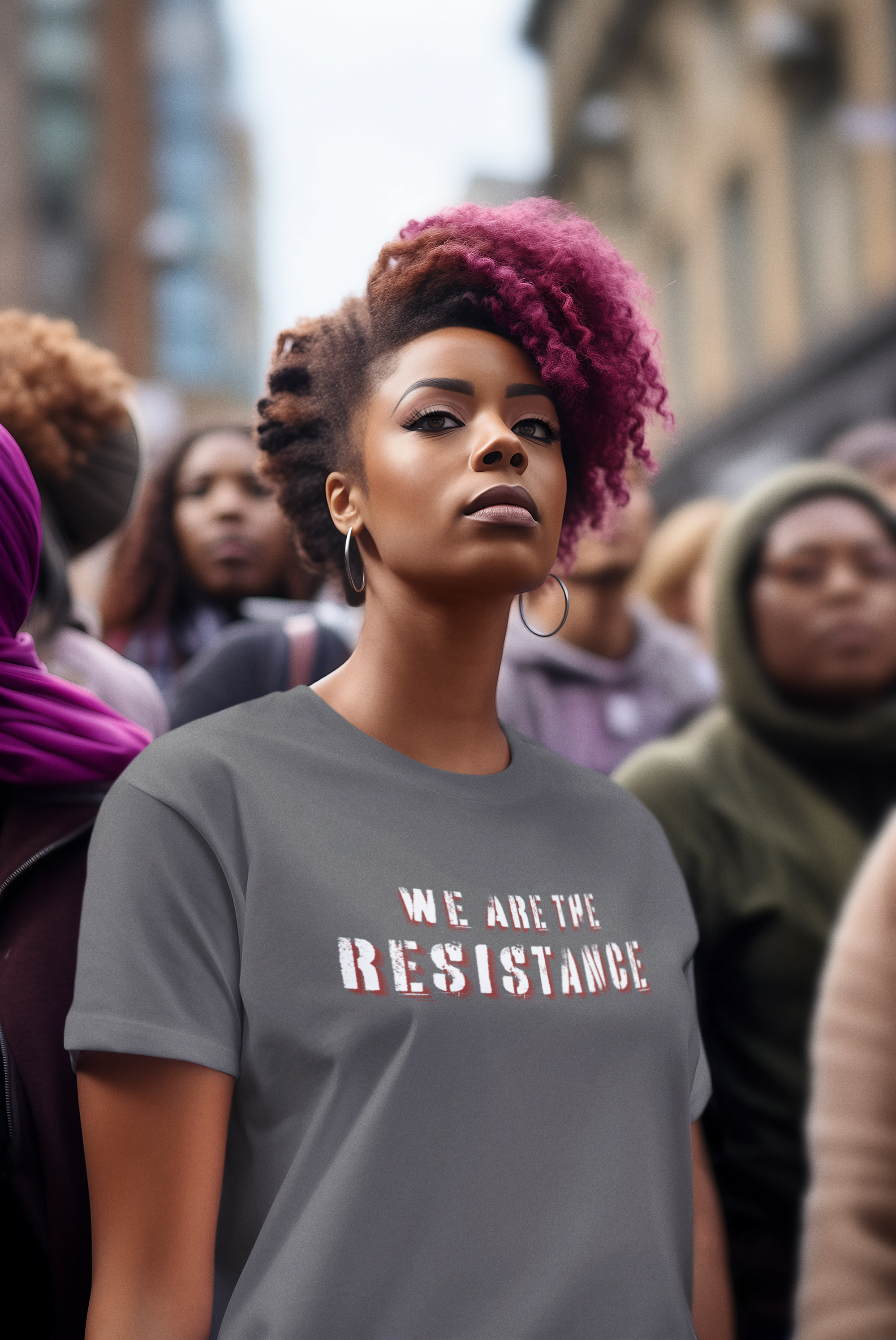 We Are The Resistance | Social Justice Tee | Activism | Express 2-Day Delivery Available product thumbnail image