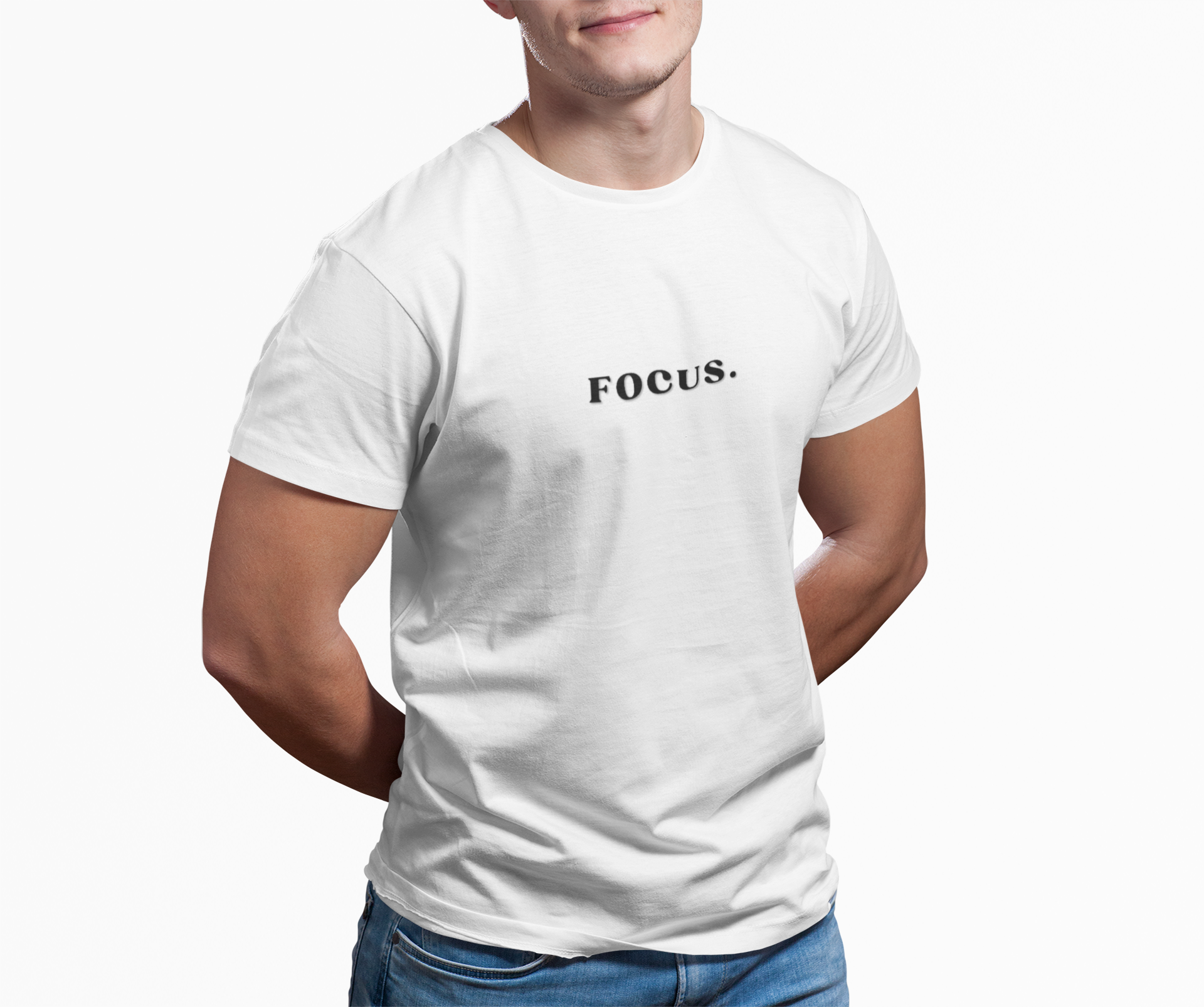 Focus Unisex Ultra Cotton Tee - Motivational Shirt for Daily Inspiration product thumbnail image Focus Unisex Ultra Cotton Tee - Motivational Shirt for Daily Inspiration product thumbnail image