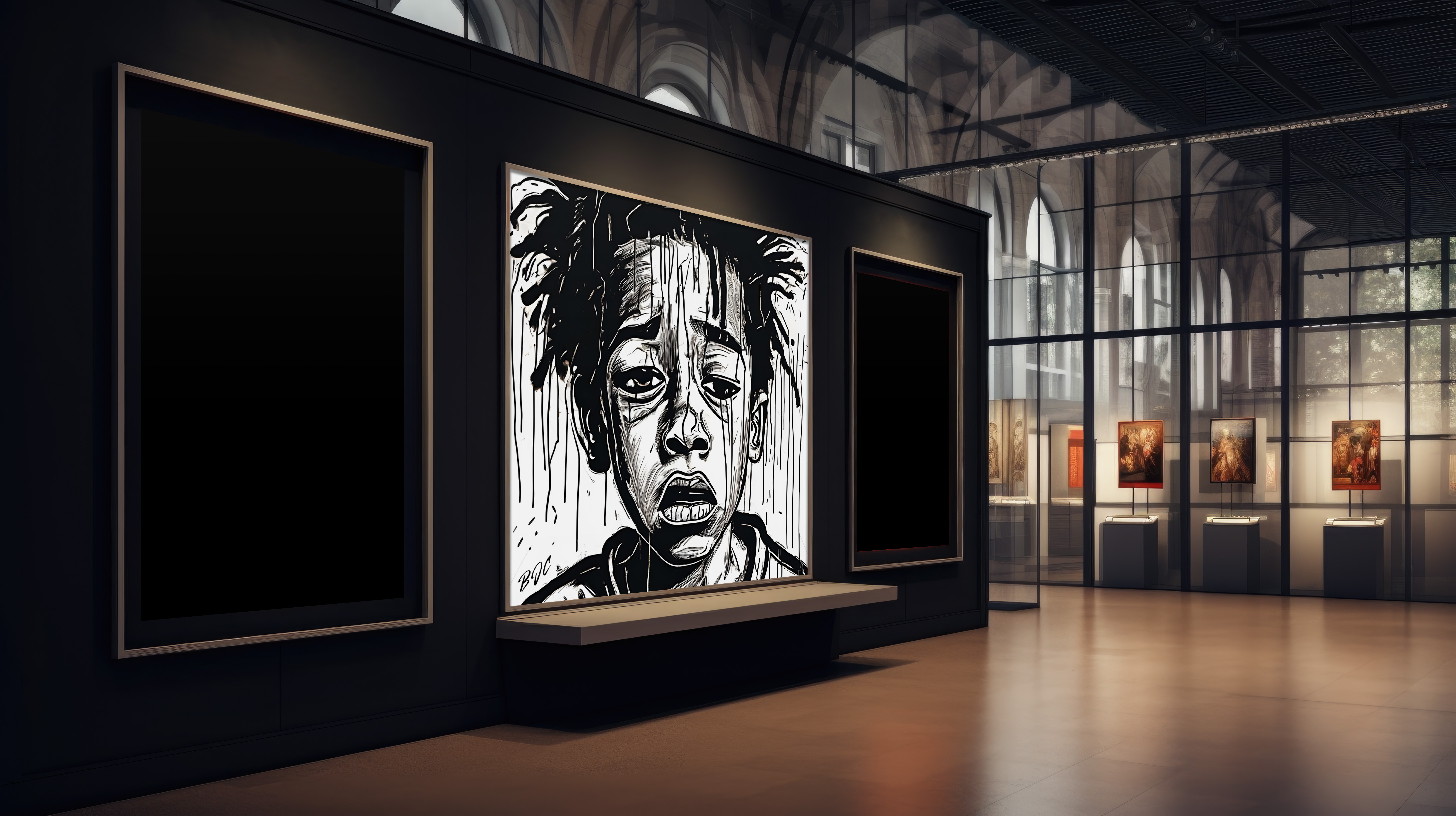 "Are You Gonna Hurt Me Too?" - Emotional Matte Canvas Art - Brian J. Clark ABUSE Art Collection - Wall Decor for Home or Office product thumbnail image "Are You Gonna Hurt Me Too?" - Emotional Matte Canvas Art - Brian J. Clark ABUSE Art Collection - Wall Decor for Home or Office product thumbnail image