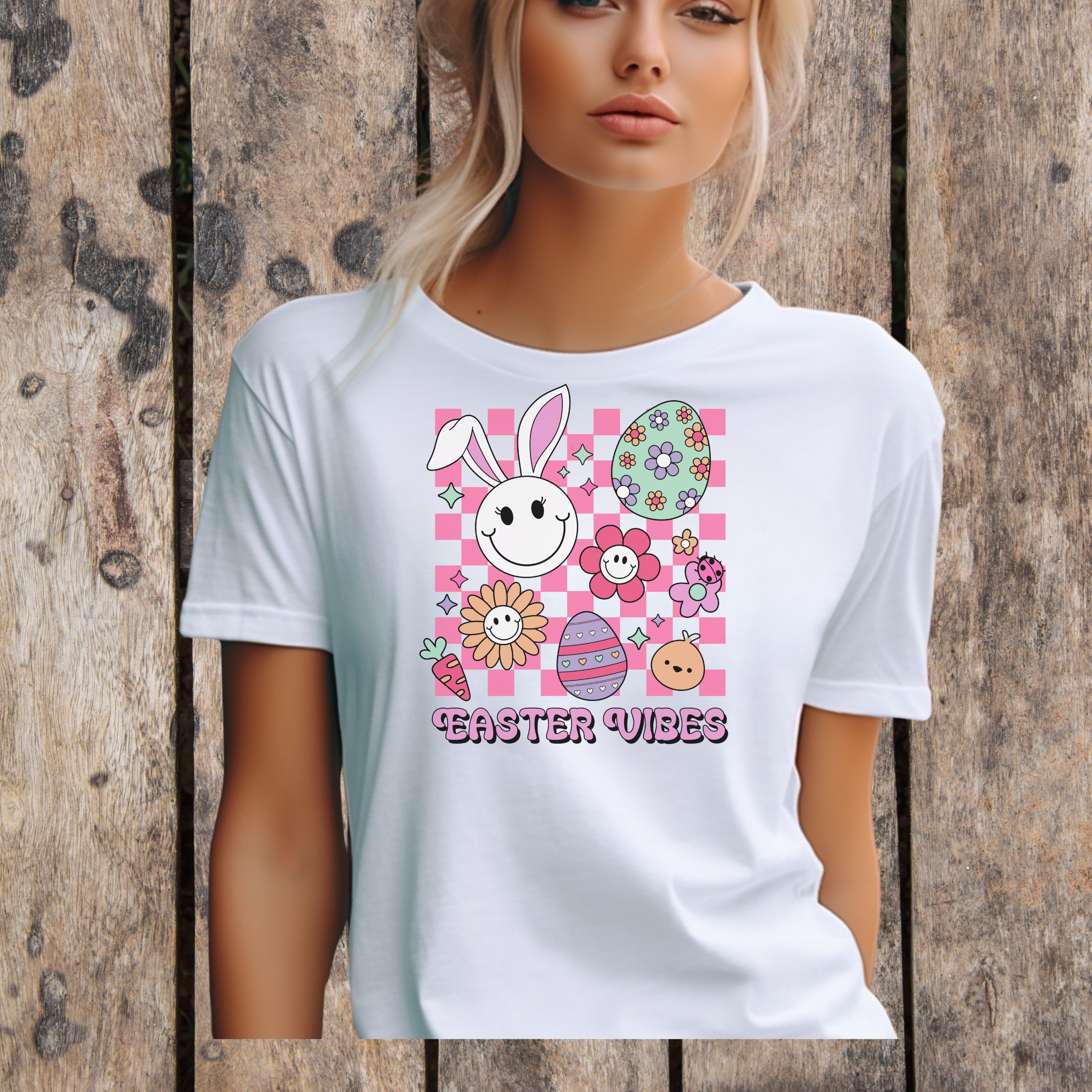 Easter Vibes Unisex Heavy Cotton Tee - Festive Spring T-Shirt product thumbnail image Easter Vibes Unisex Heavy Cotton Tee - Festive Spring T-Shirt product thumbnail image