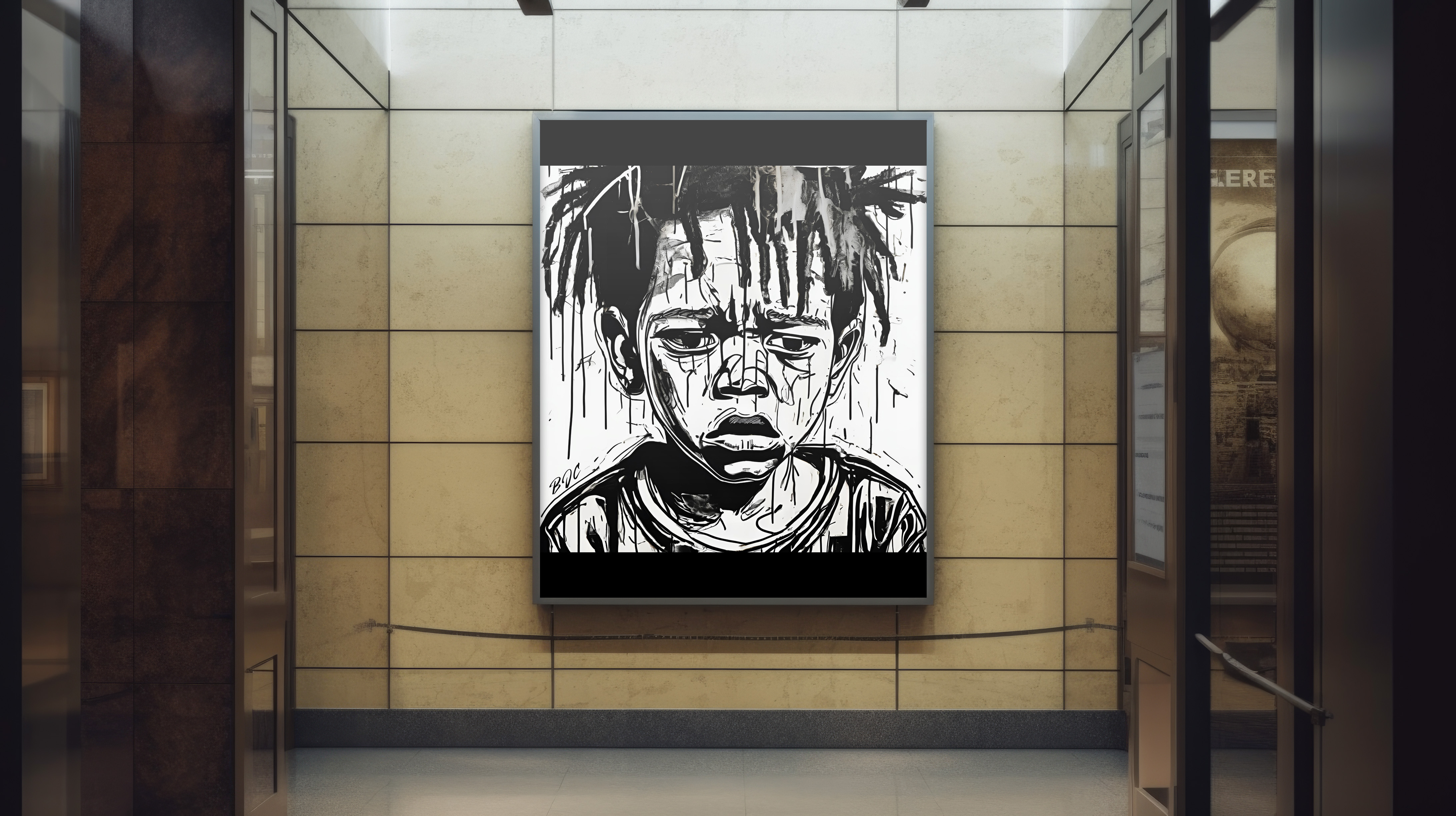 "Nothing For Dinner" - Emotional Matte Canvas Art - Brian J. Clark ABUSE Art Collection - Wall Decor for Home or Office product thumbnail image