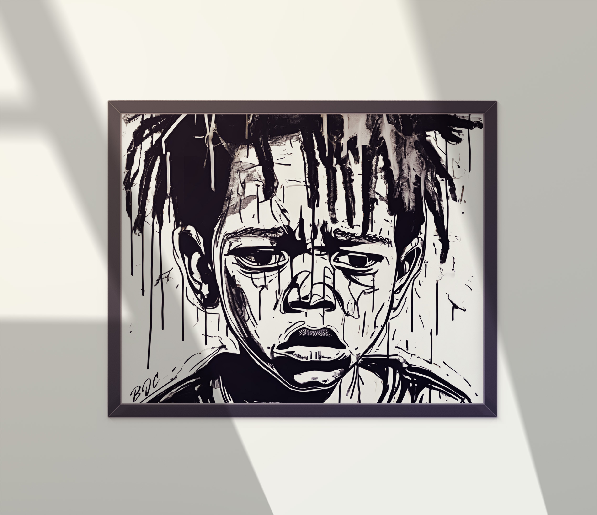 "Nothing For Dinner" - Emotional Matte Canvas Art - Brian J. Clark ABUSE Art Collection - Wall Decor for Home or Office product thumbnail image