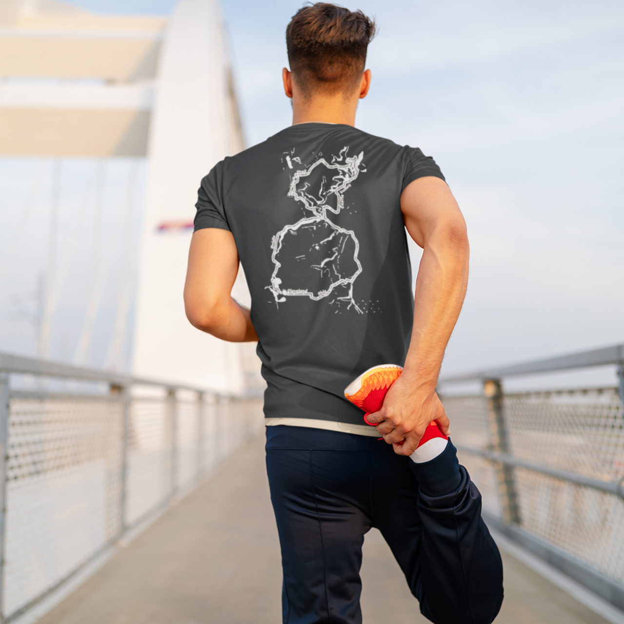 🏃 “I Run – Trail Series” Performance Tee 🏃 product thumbnail image