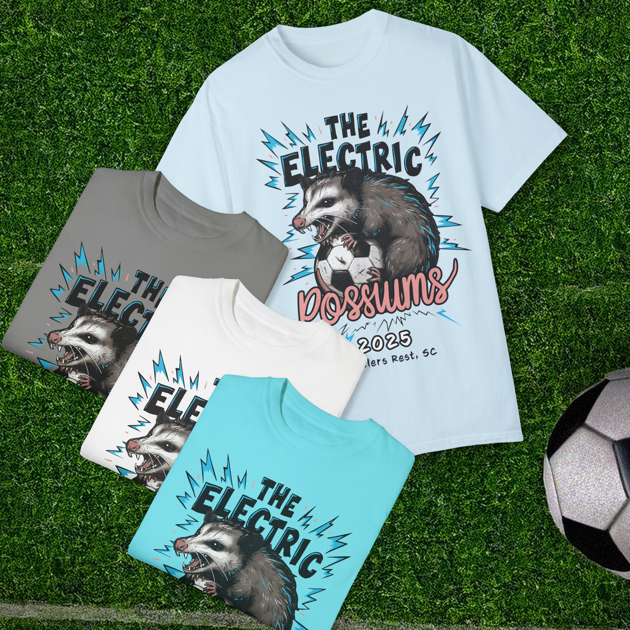 Adult Electric Possums Unisex T-Shirt Adult Electric Possums Unisex T-Shirt