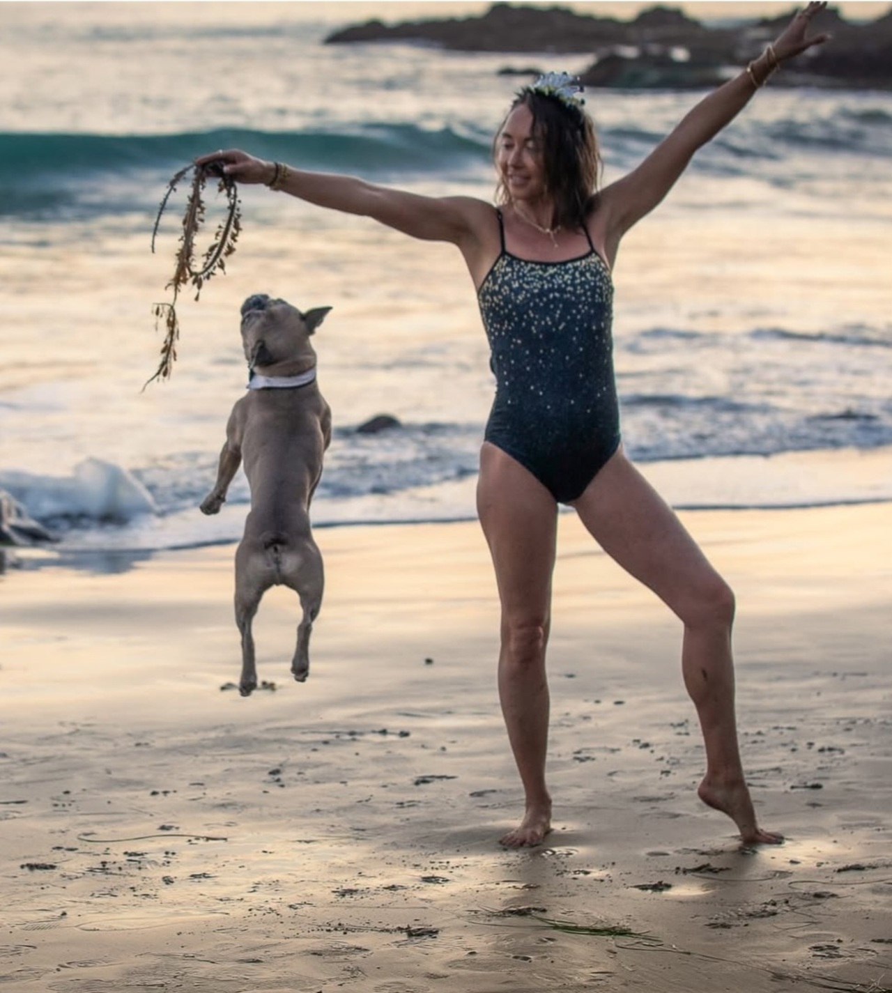 'Sparkle. Swim. Shine' Confetti Drop One-Piece Swimsuit product thumbnail image 'Sparkle. Swim. Shine' Confetti Drop One-Piece Swimsuit product thumbnail image