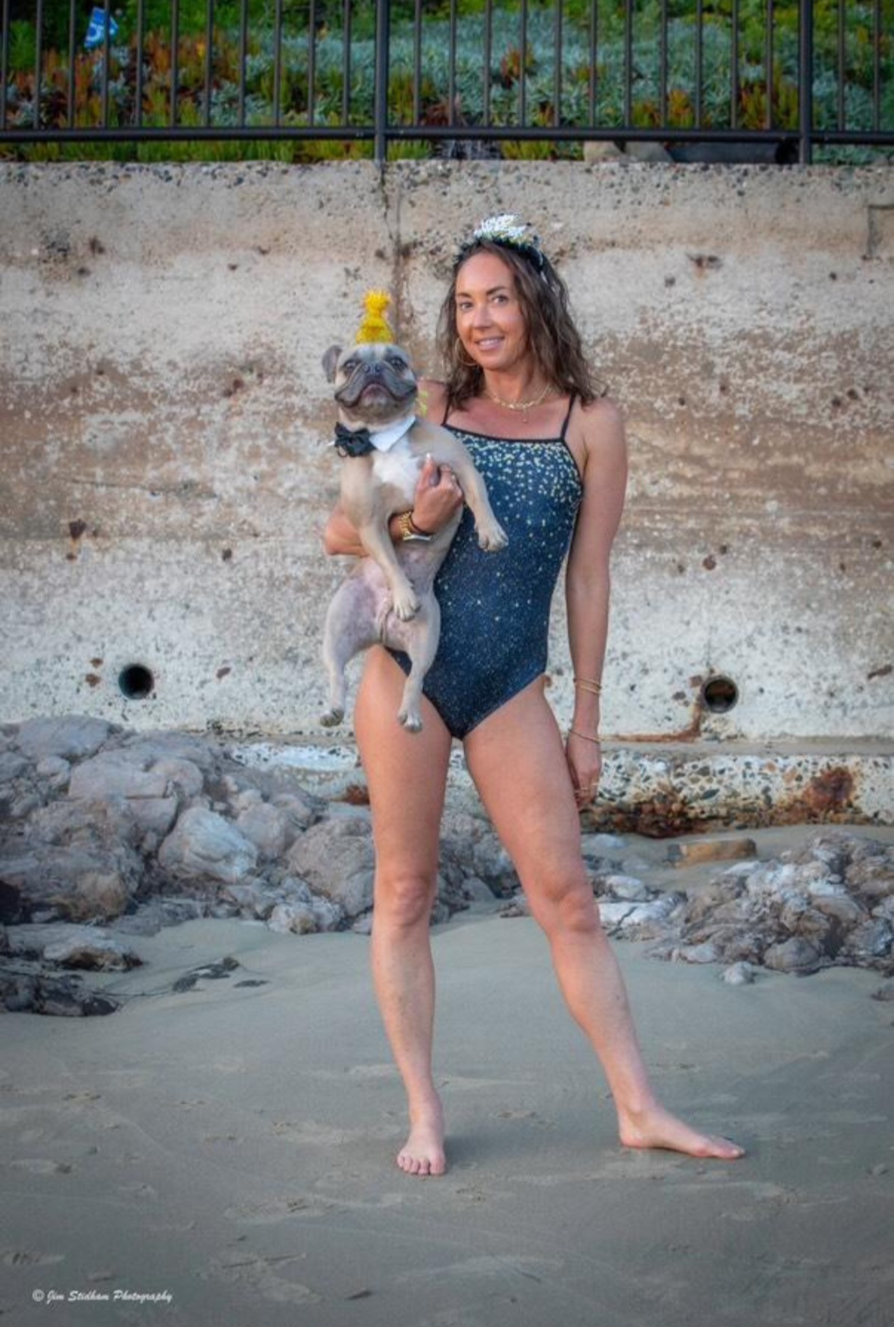 'Sparkle. Swim. Shine' Confetti Drop One-Piece Swimsuit product thumbnail image 'Sparkle. Swim. Shine' Confetti Drop One-Piece Swimsuit product thumbnail image