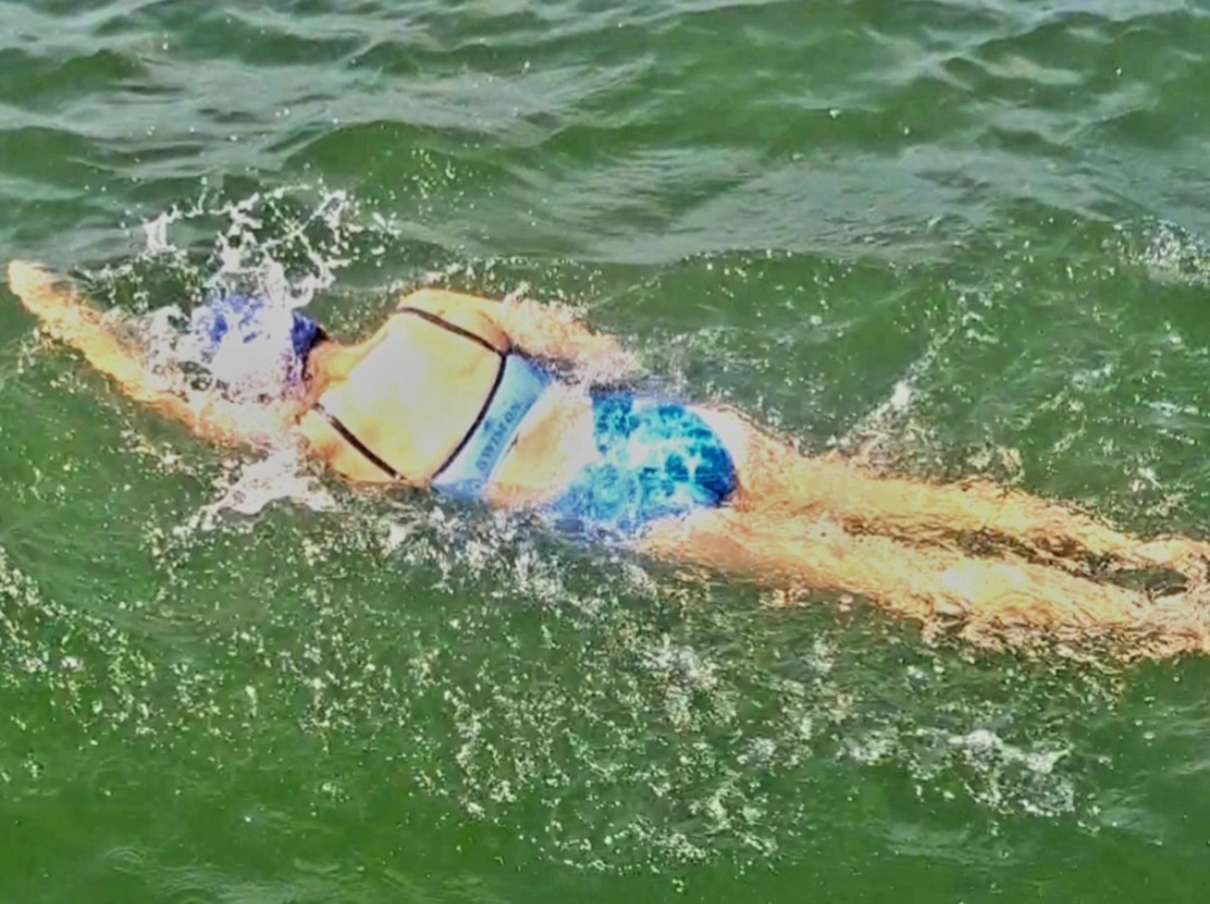 'Swim On.' (Version 1) One-Piece Swimsuit product thumbnail image 'Swim On.' (Version 1) One-Piece Swimsuit product thumbnail image