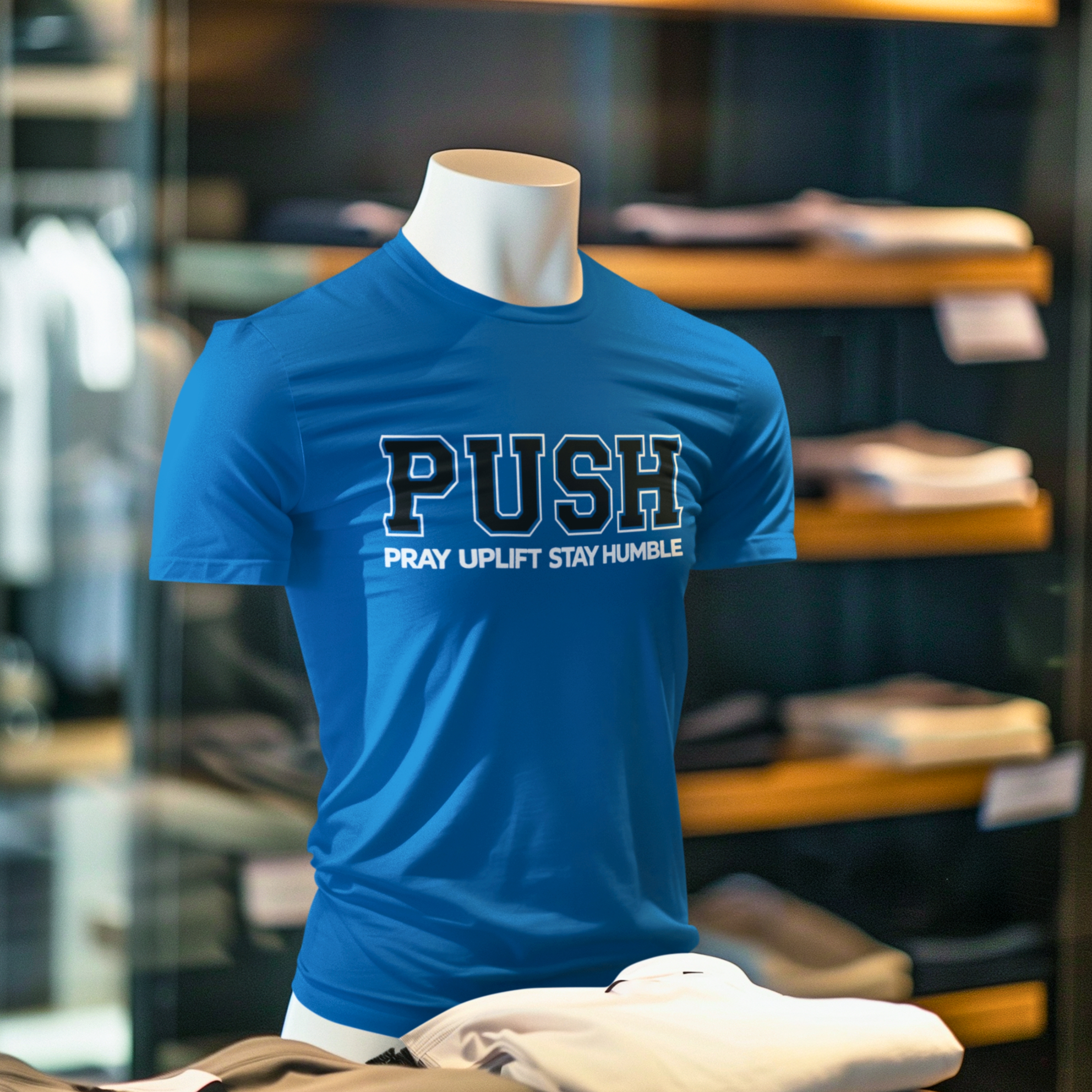 Unisex Softstyle Blueberry PUSH T-Shirt product thumbnail image Unisex Softstyle Blueberry PUSH T-Shirt product thumbnail image