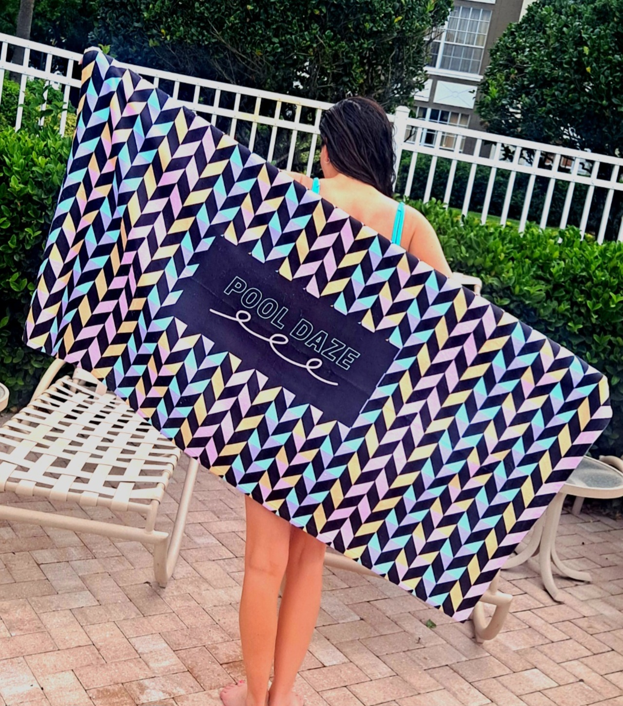 'Pool Daze' Beach/Swim Towel product thumbnail image 'Pool Daze' Beach/Swim Towel product thumbnail image