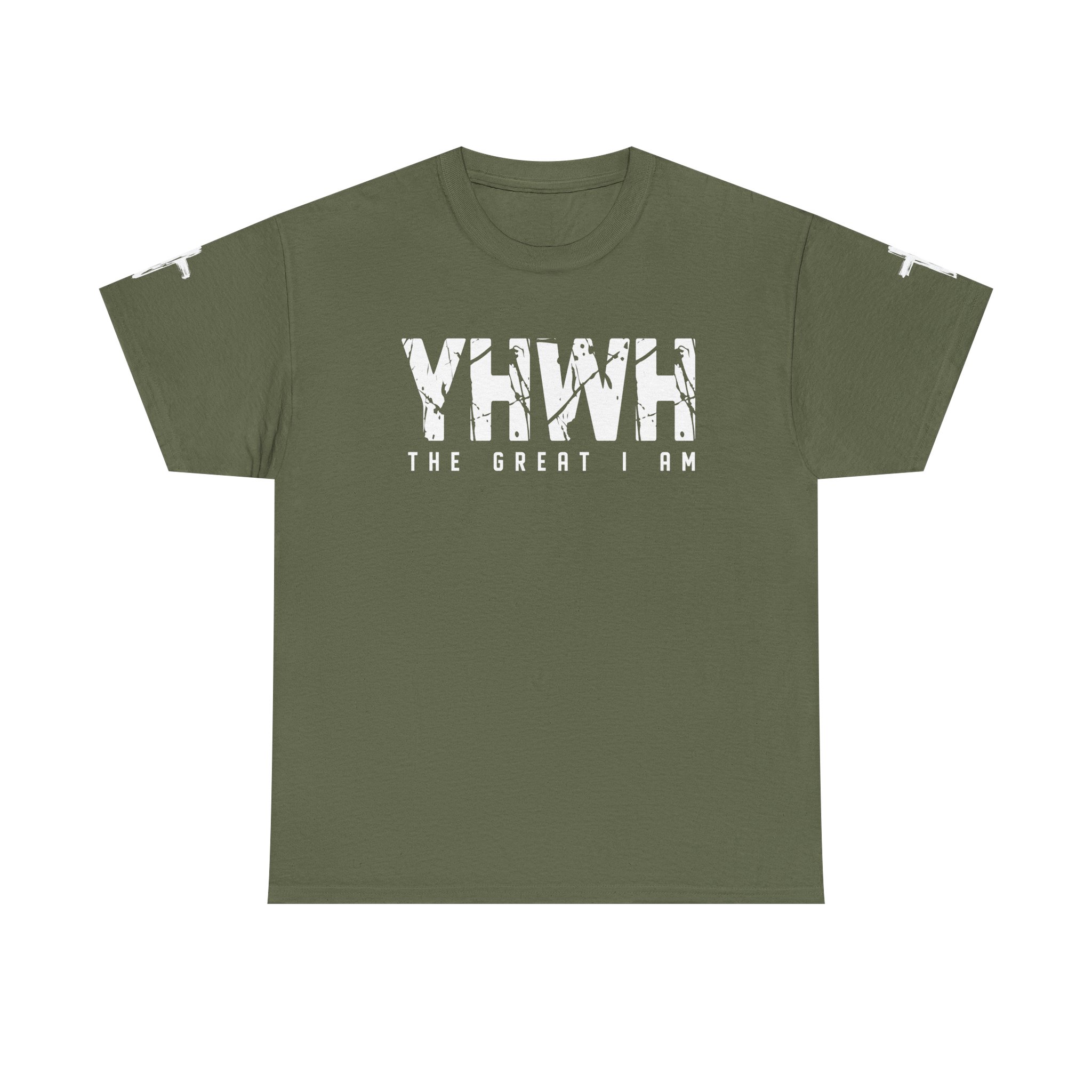 YHWH Unisex Heavy Cotton Tee product thumbnail image YHWH Unisex Heavy Cotton Tee product thumbnail image