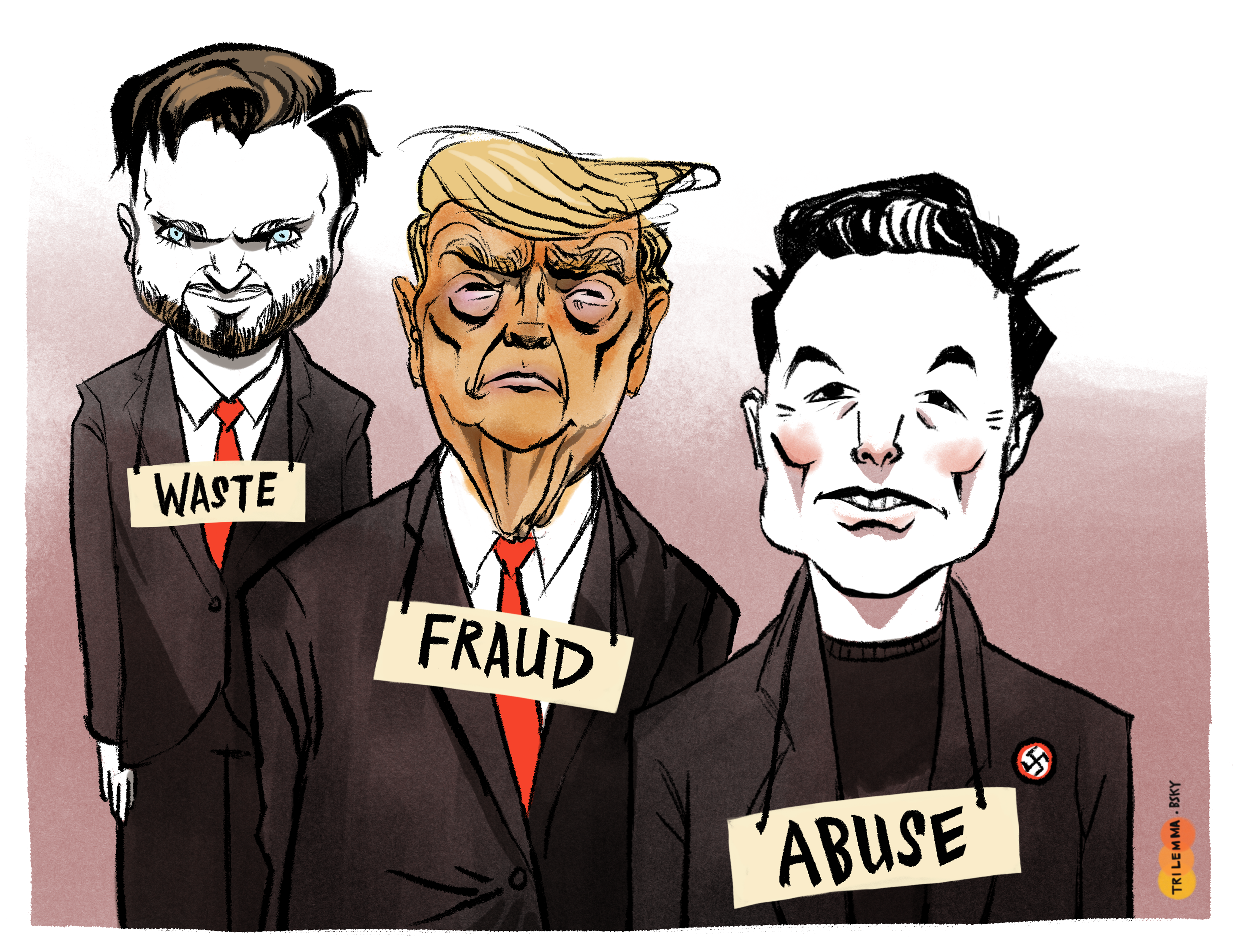 Waste Fraud & Abuse Vinyl Decals product thumbnail image Waste Fraud & Abuse Vinyl Decals product thumbnail image