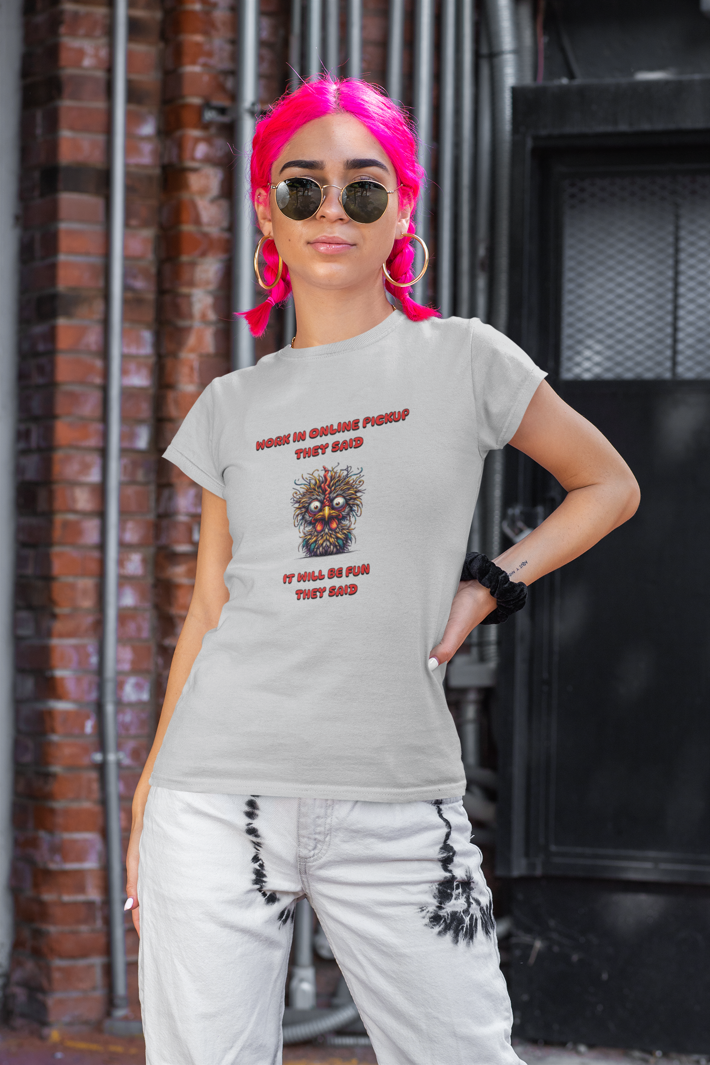 Work In Online Pickup They Said - It Will Be Fun They Said Women's Softstyle Tee - Perfect for Online Pickup Workers product thumbnail image Work In Online Pickup They Said - It Will Be Fun They Said Women's Softstyle Tee - Perfect for Online Pickup Workers product thumbnail image