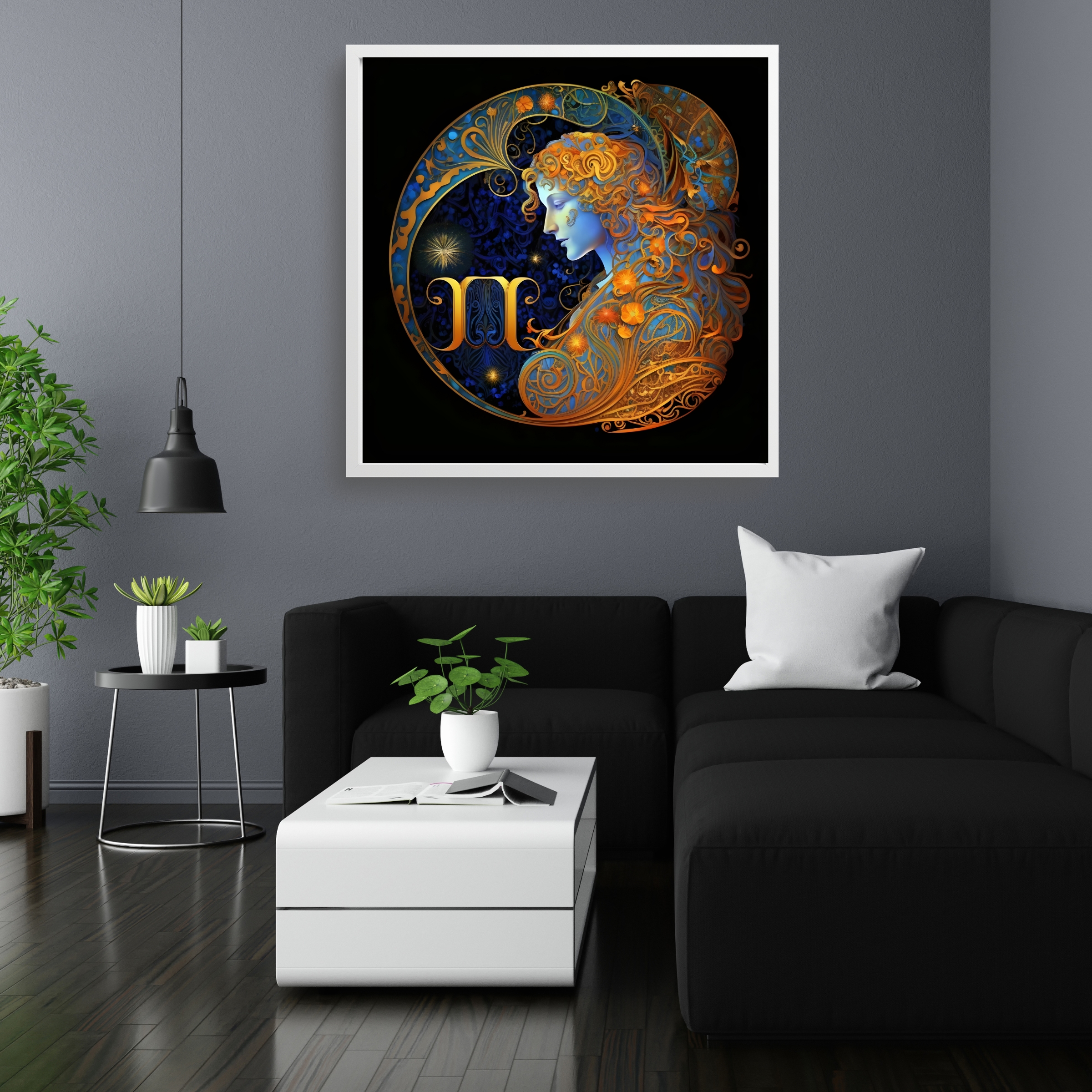 Virgo the Virgin Astrological Zodiac Sign Matte Paper Poster
