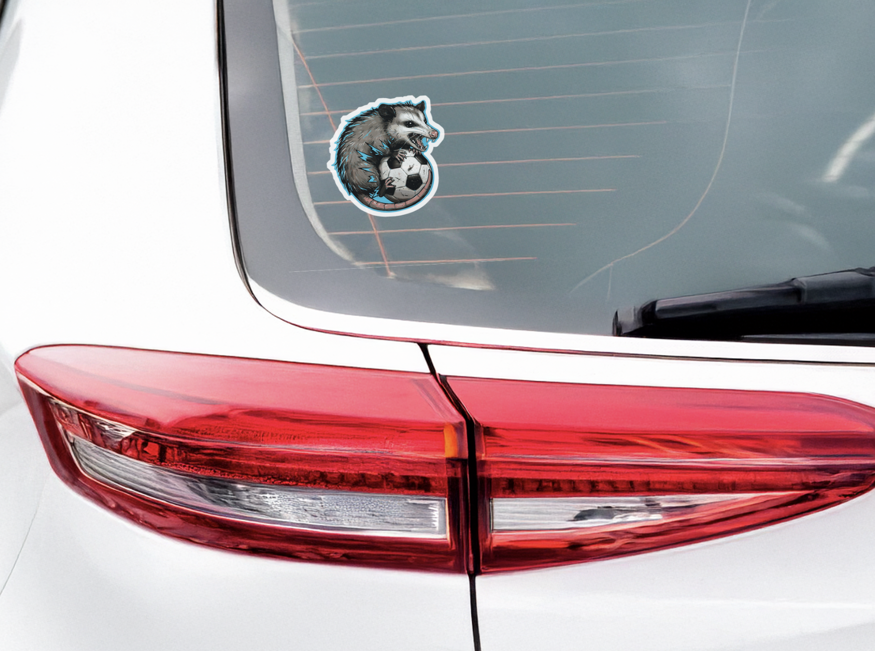 Electric Possum Sticker, Kiss-Cut Vinyl Decal Electric Possum Sticker, Kiss-Cut Vinyl Decal