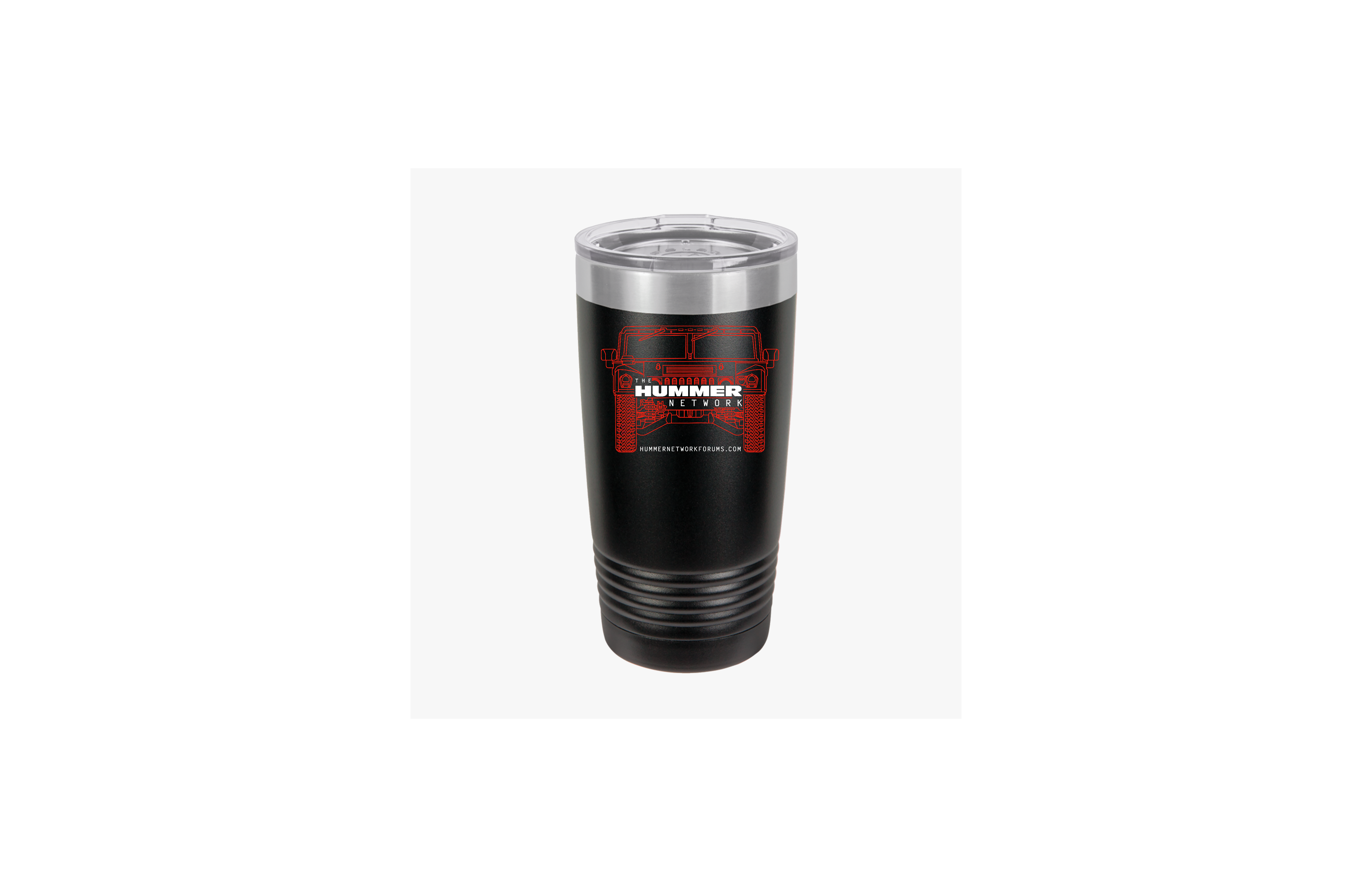 Hummer Network 20oz Insulated Tumbler - Dark product thumbnail image Hummer Network 20oz Insulated Tumbler - Dark product thumbnail image