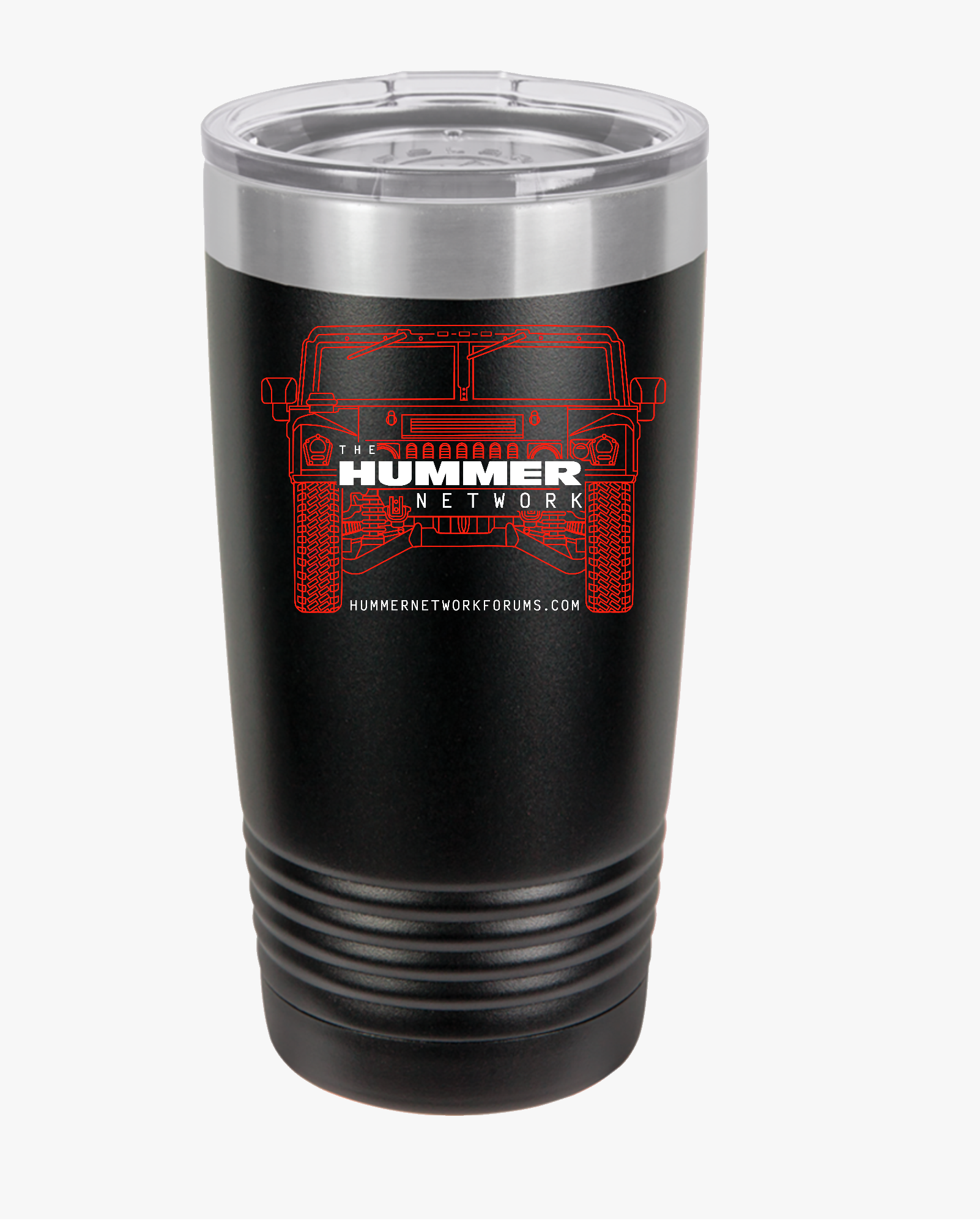 Hummer Network 20oz Insulated Tumbler - Dark product thumbnail image Hummer Network 20oz Insulated Tumbler - Dark product thumbnail image