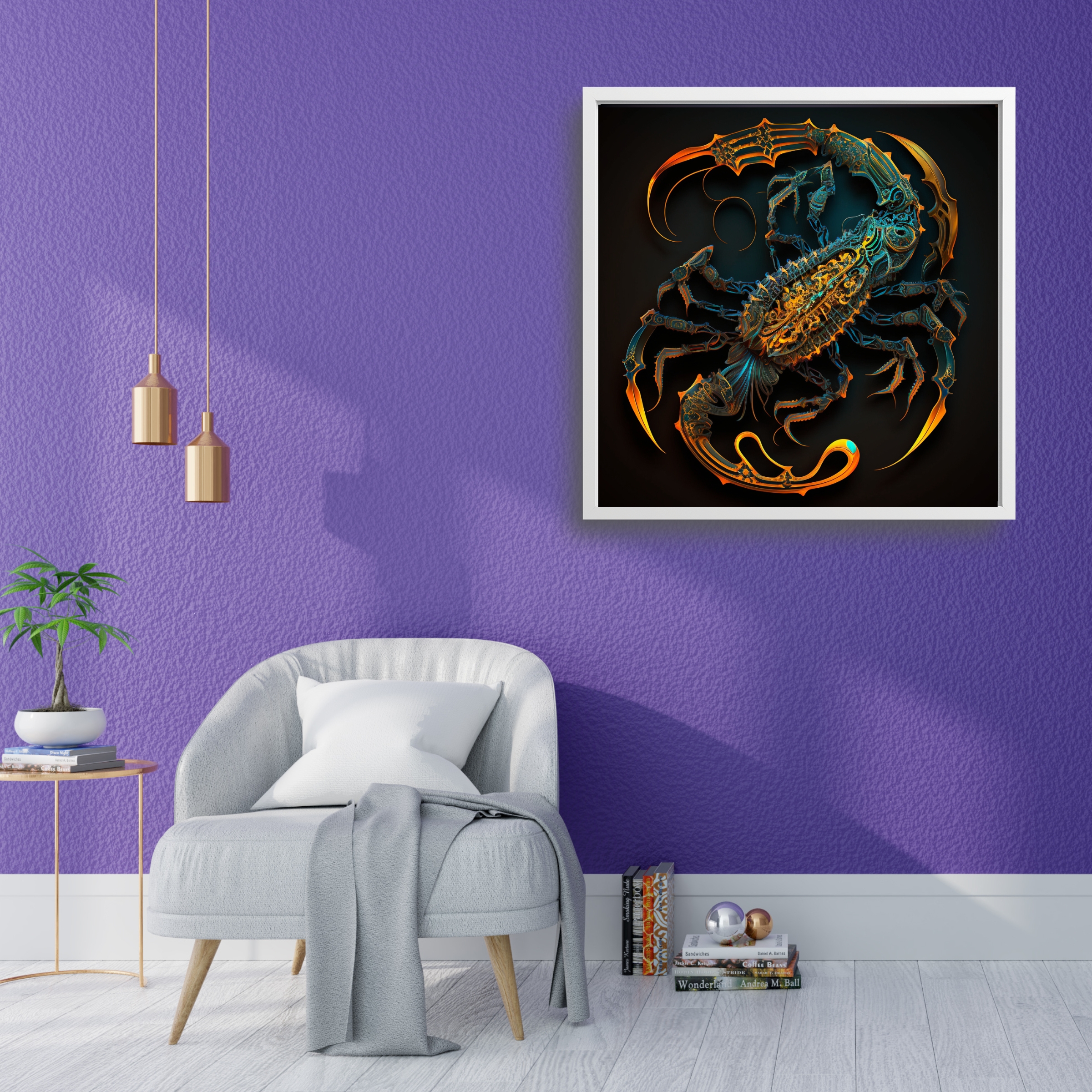 Scorpio Astrological Zodiac Sign Matte Paper Poster