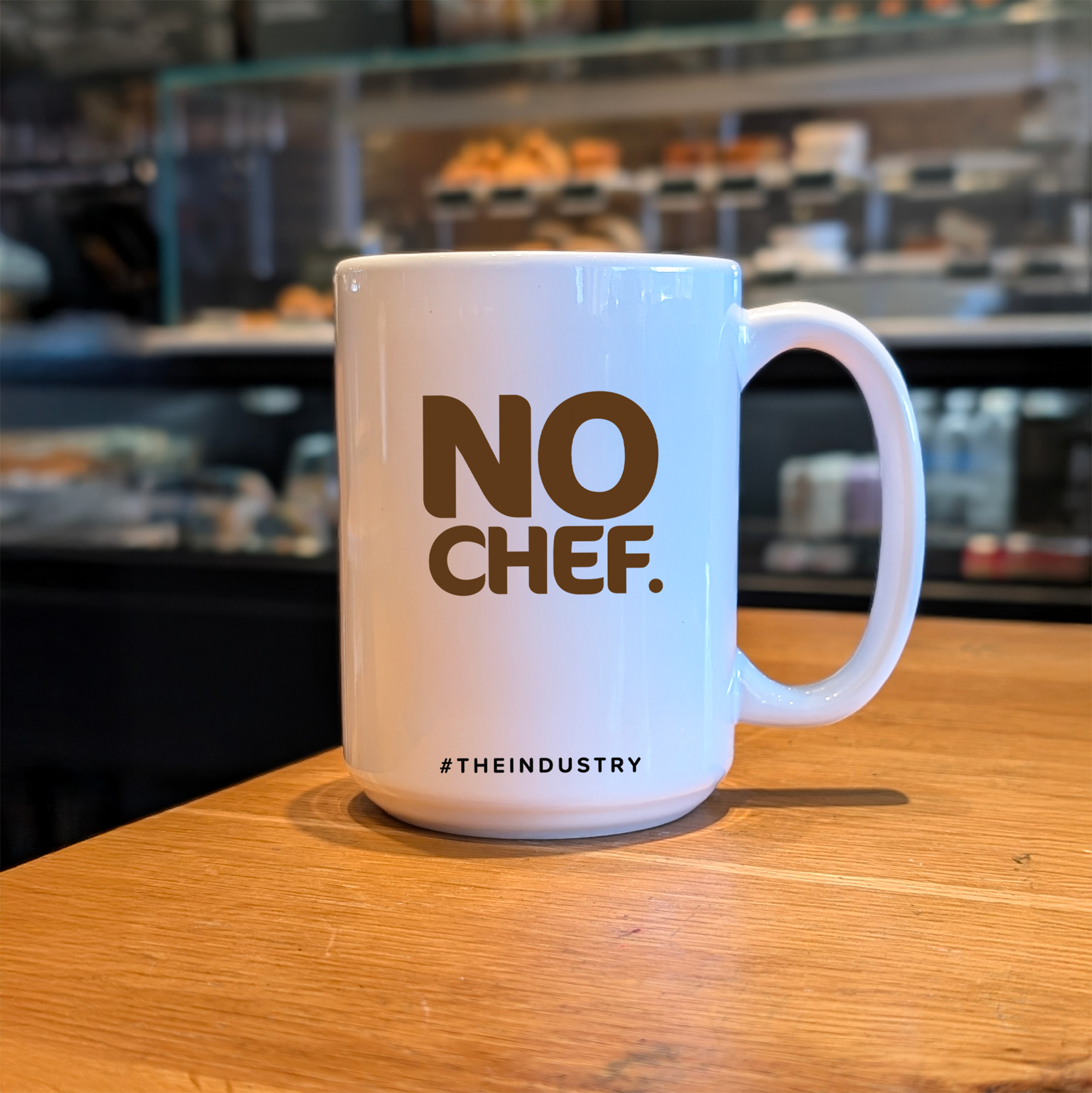 NO CHEF | Service Industry Series | Funny Ceramic Coffee Mug NO CHEF | Service Industry Series | Funny Ceramic Coffee Mug
