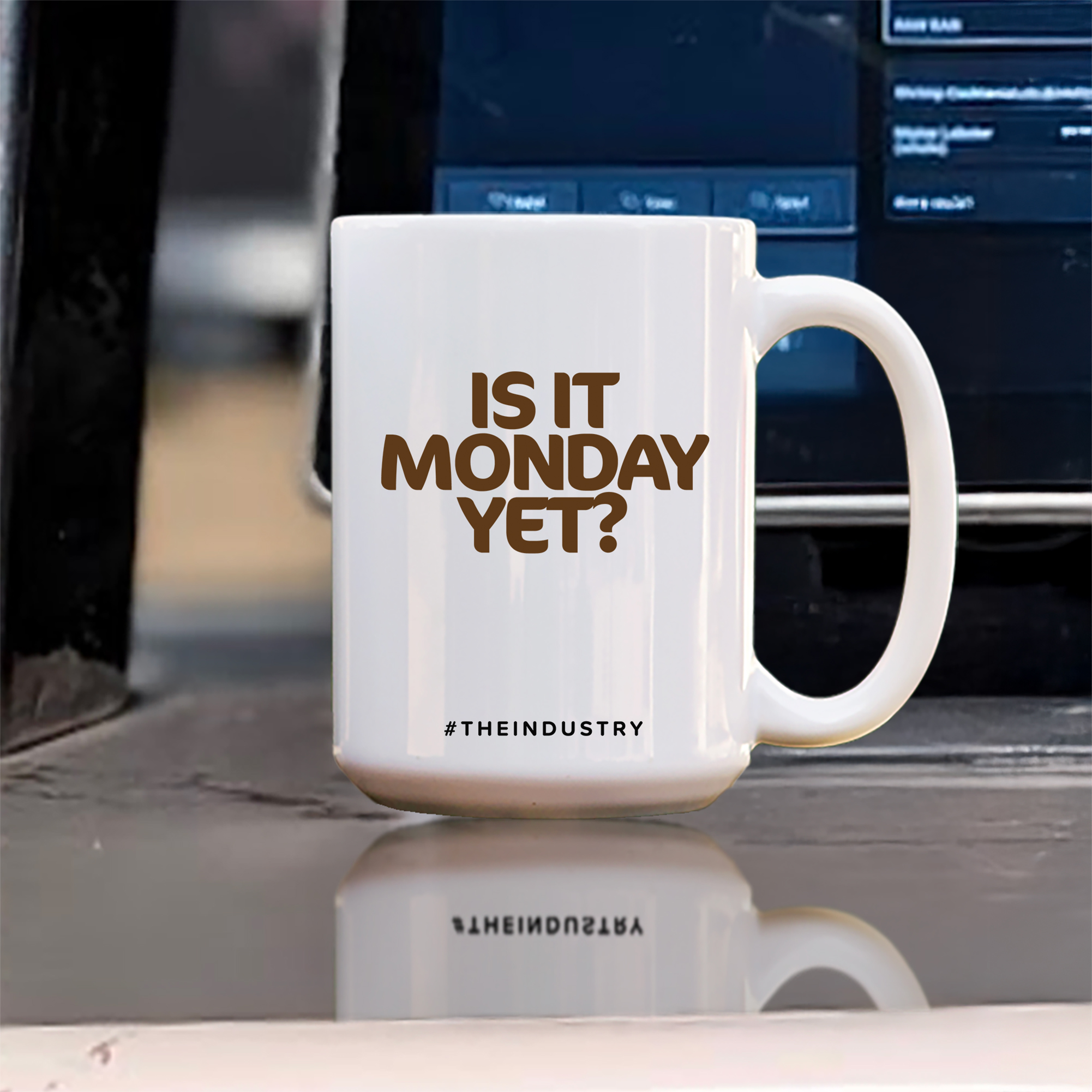 Is It Monday Yet? | Service Industry Series | Funny Ceramic Mug Is It Monday Yet? | Service Industry Series | Funny Ceramic Mug