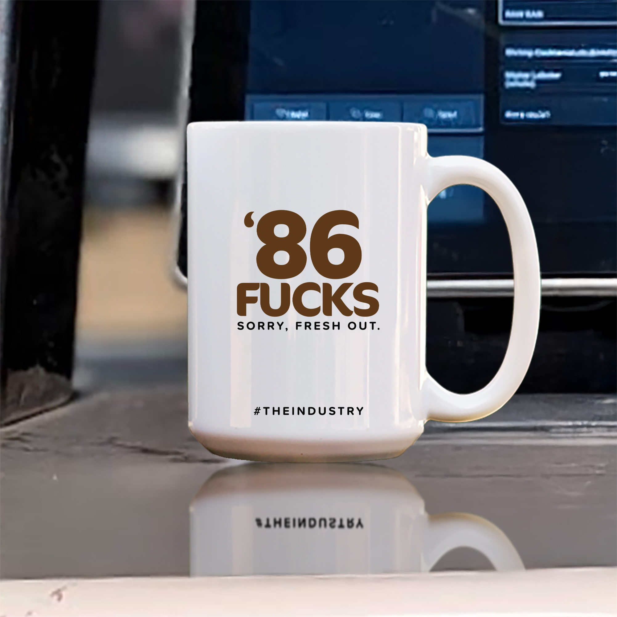 Fresh Out | Service Industry Series | Funny Ceramic Mug Fresh Out | Service Industry Series | Funny Ceramic Mug