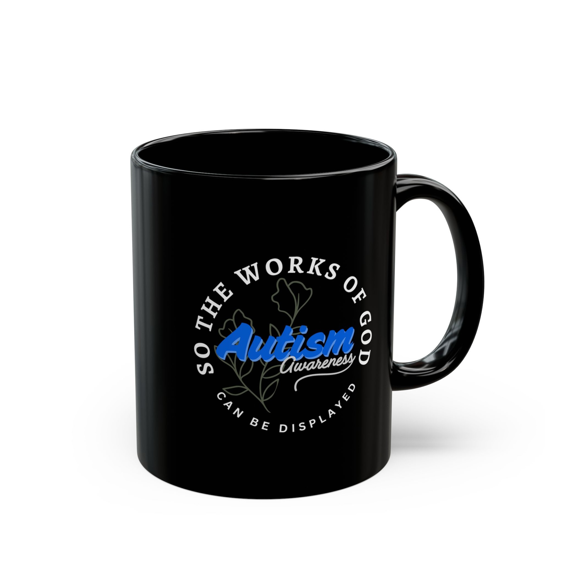 Autism Awareness Black Mug (11oz, 15oz) Autism Awareness Black Mug (11oz, 15oz)
