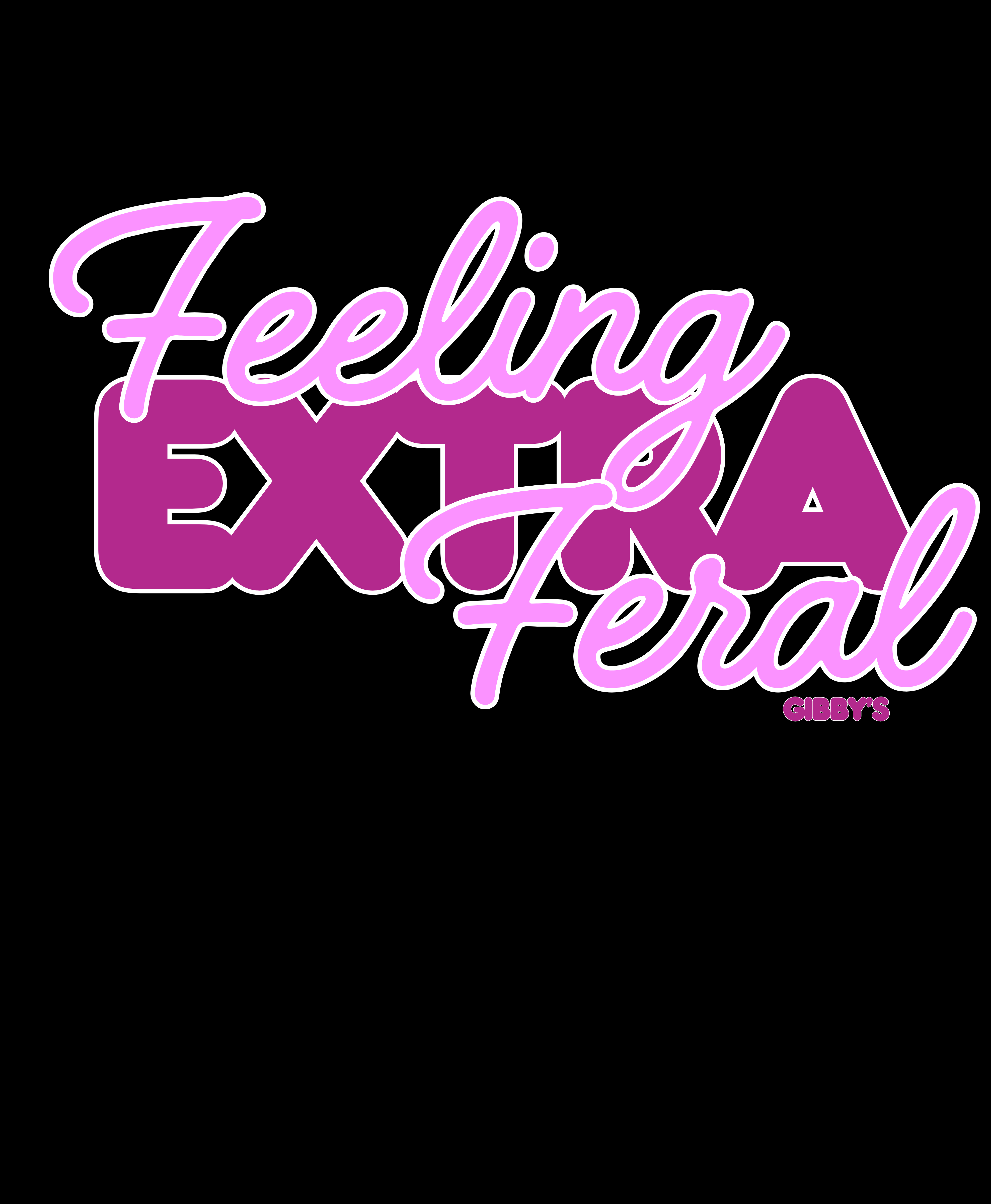 Feeling Extra Feral Adult Tee product thumbnail image Feeling Extra Feral Adult Tee product thumbnail image