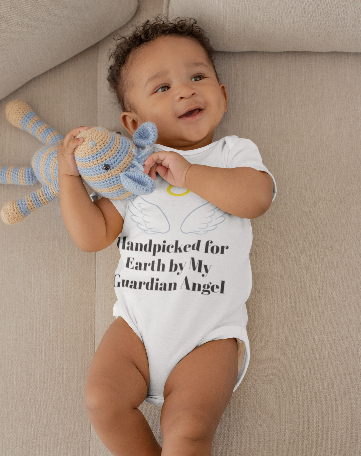 Guardian Angel Baby Bodysuit  product thumbnail image