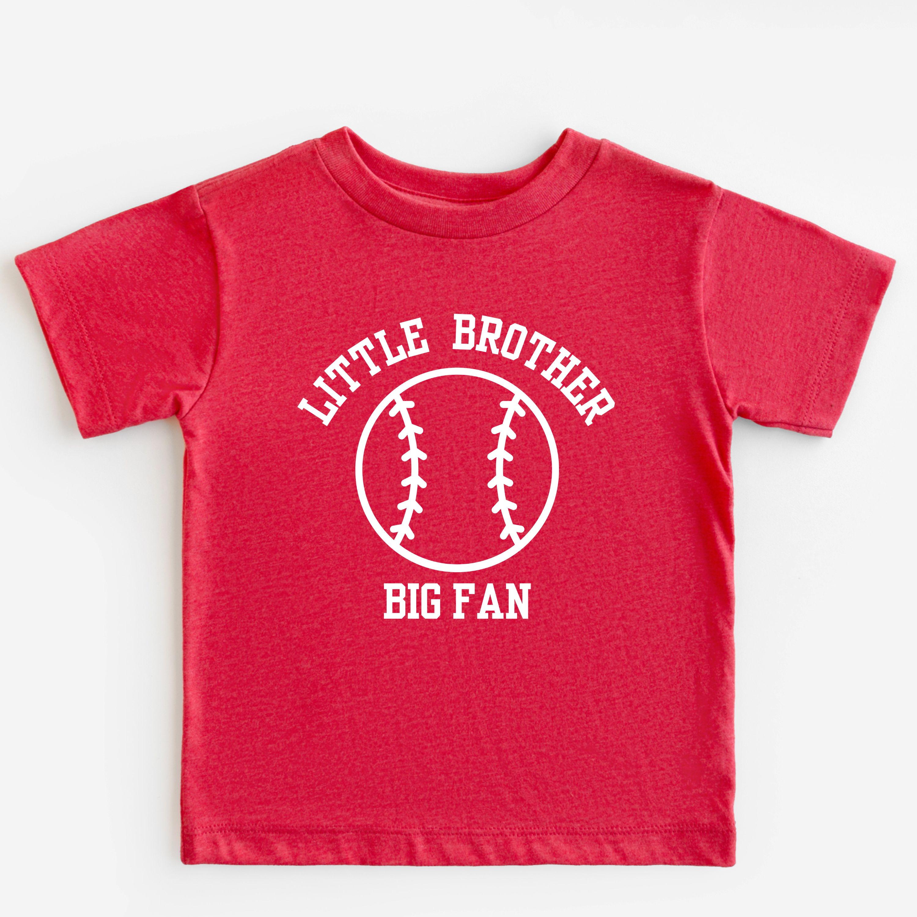 Little Brother Baseball Fan Toddler Tee product thumbnail image Little Brother Baseball Fan Toddler Tee product thumbnail image