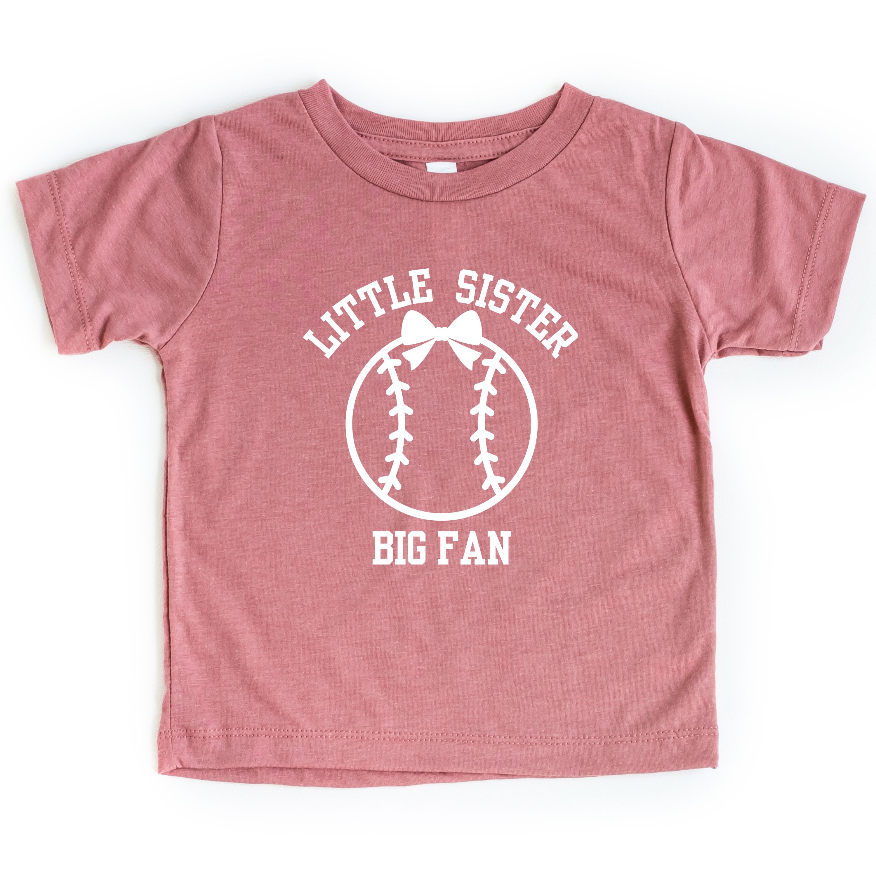 Little Sister Big Fan Toddler Tee product thumbnail image Little Sister Big Fan Toddler Tee product thumbnail image