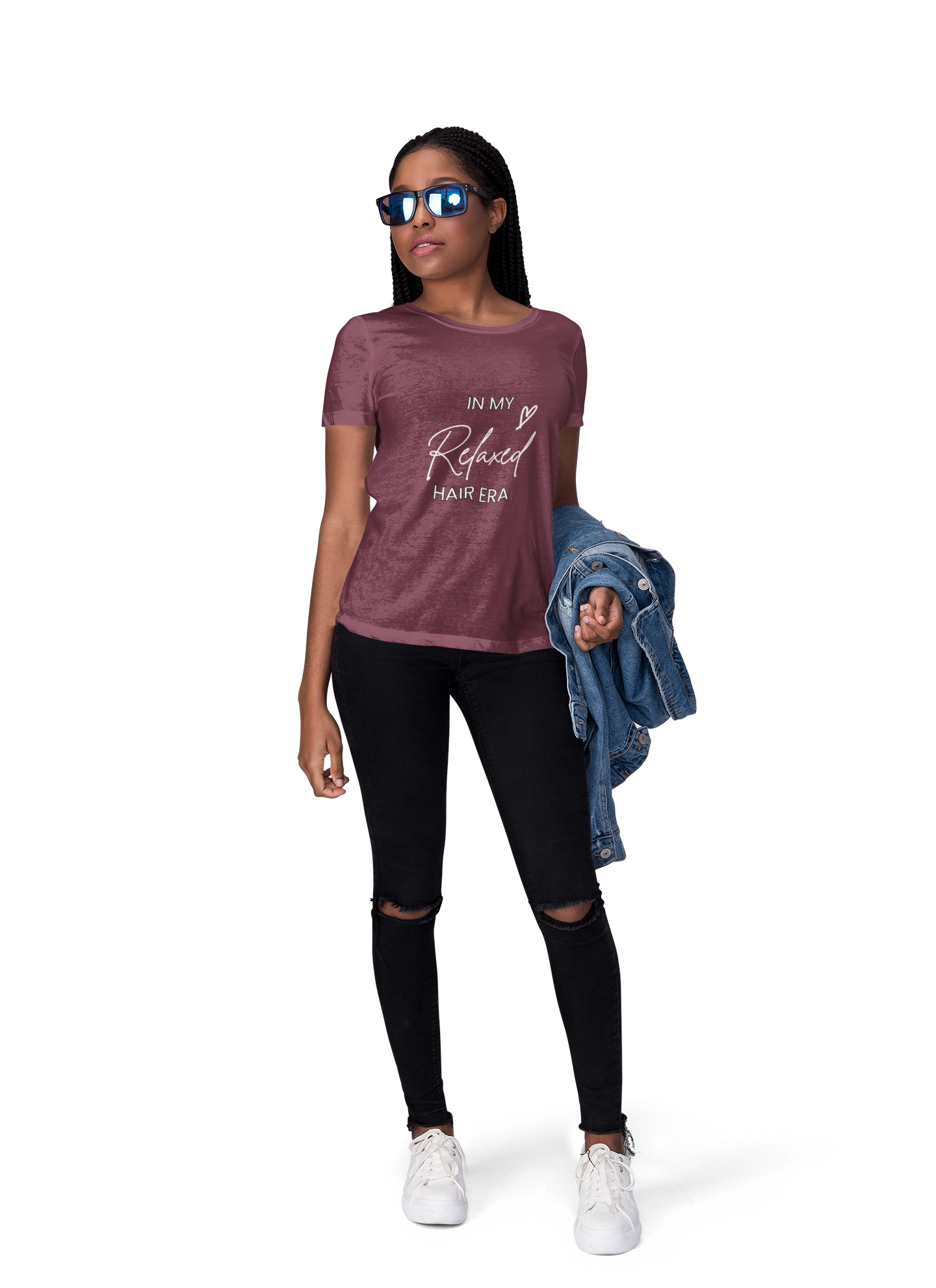 Cute "In My Relaxed Hair Era" Quality Relaxed T-shirt for Relaxed Hair Graphic T-Shirt product thumbnail image Cute "In My Relaxed Hair Era" Quality Relaxed T-shirt for Relaxed Hair Graphic T-Shirt product thumbnail image