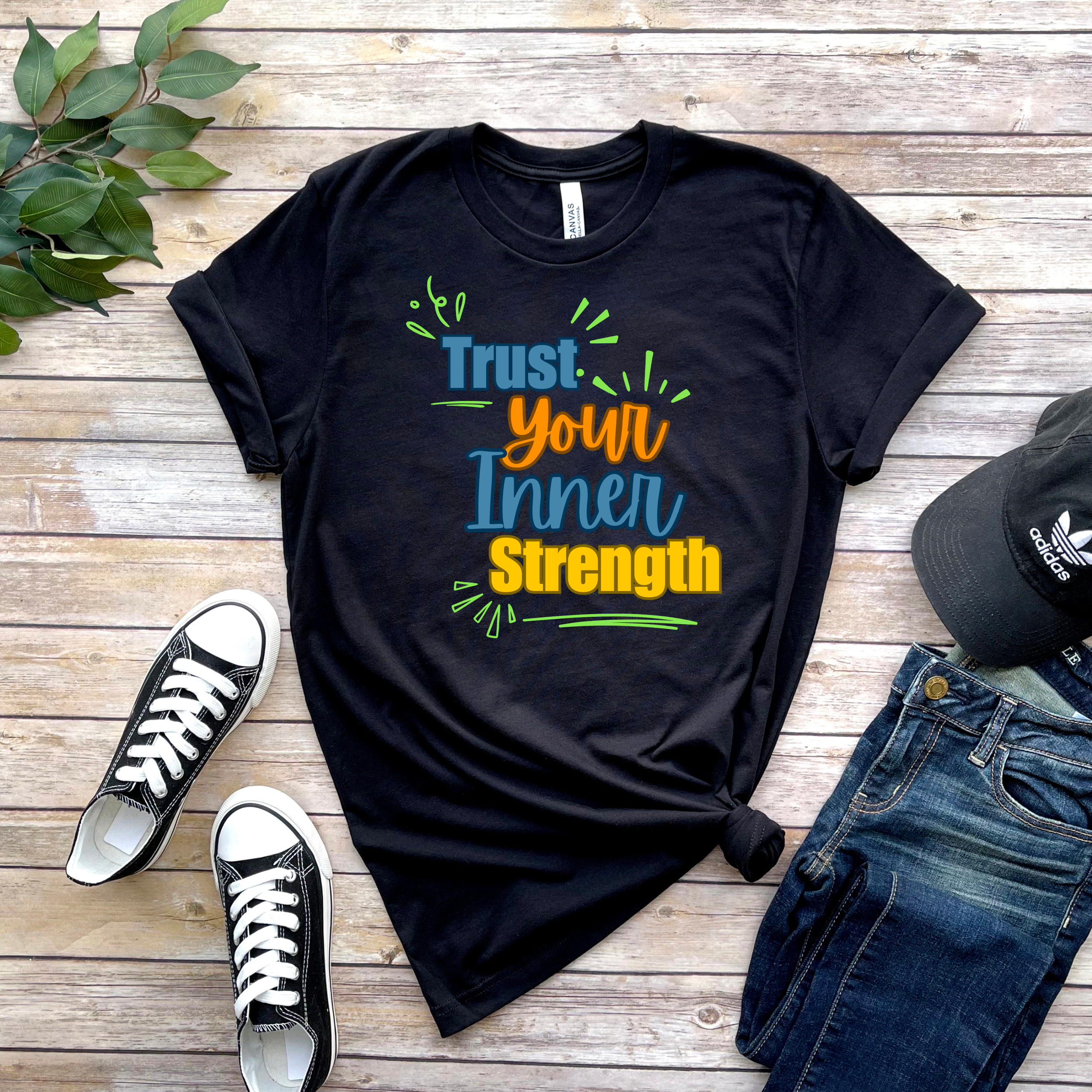 Motivational Tee - 'Trust Your Inner Strength'
