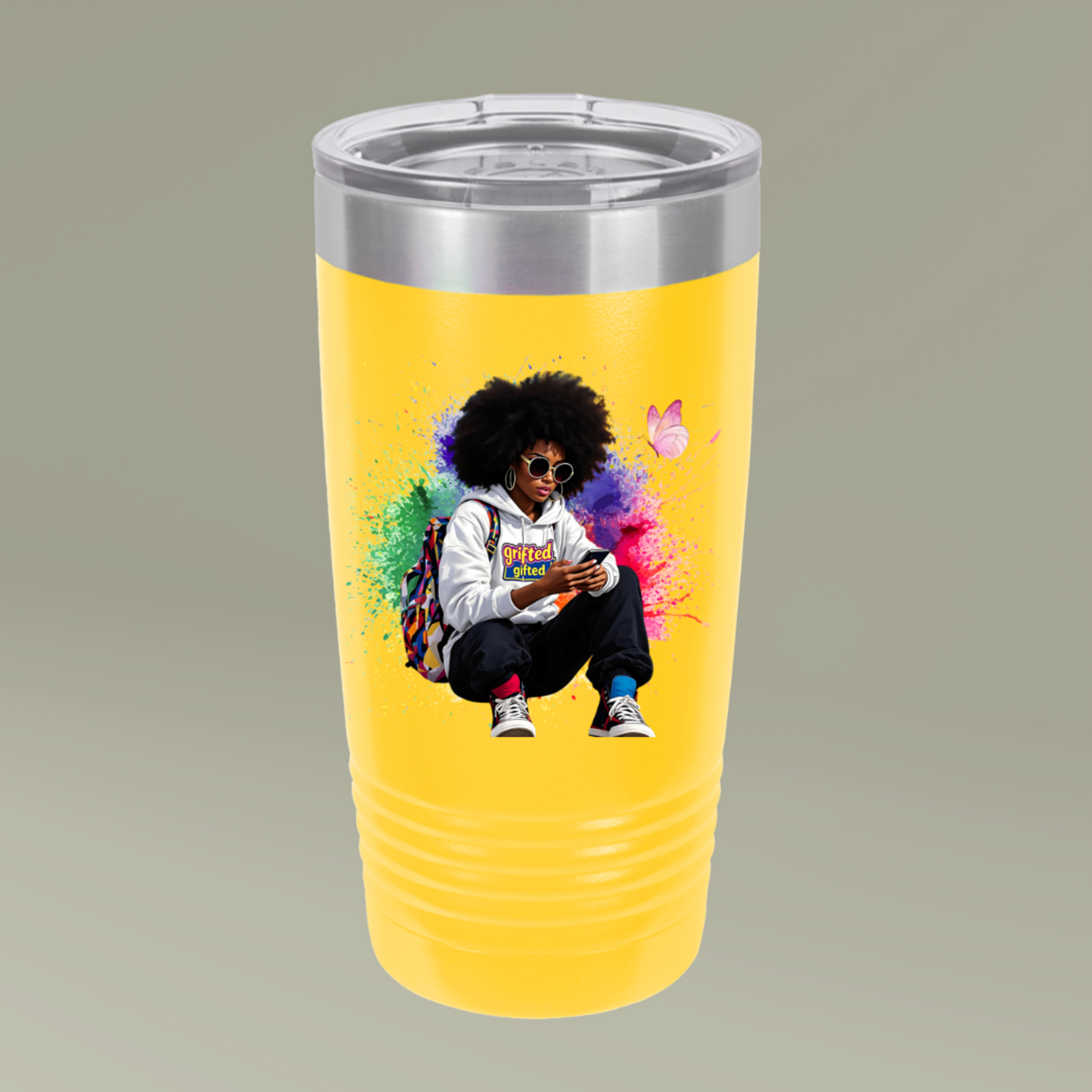 Urban Vibes: Graffiti Art Tumbler- 20oz - Perfect for On-the-Go Lifestyle product thumbnail image Urban Vibes: Graffiti Art Tumbler- 20oz - Perfect for On-the-Go Lifestyle product thumbnail image
