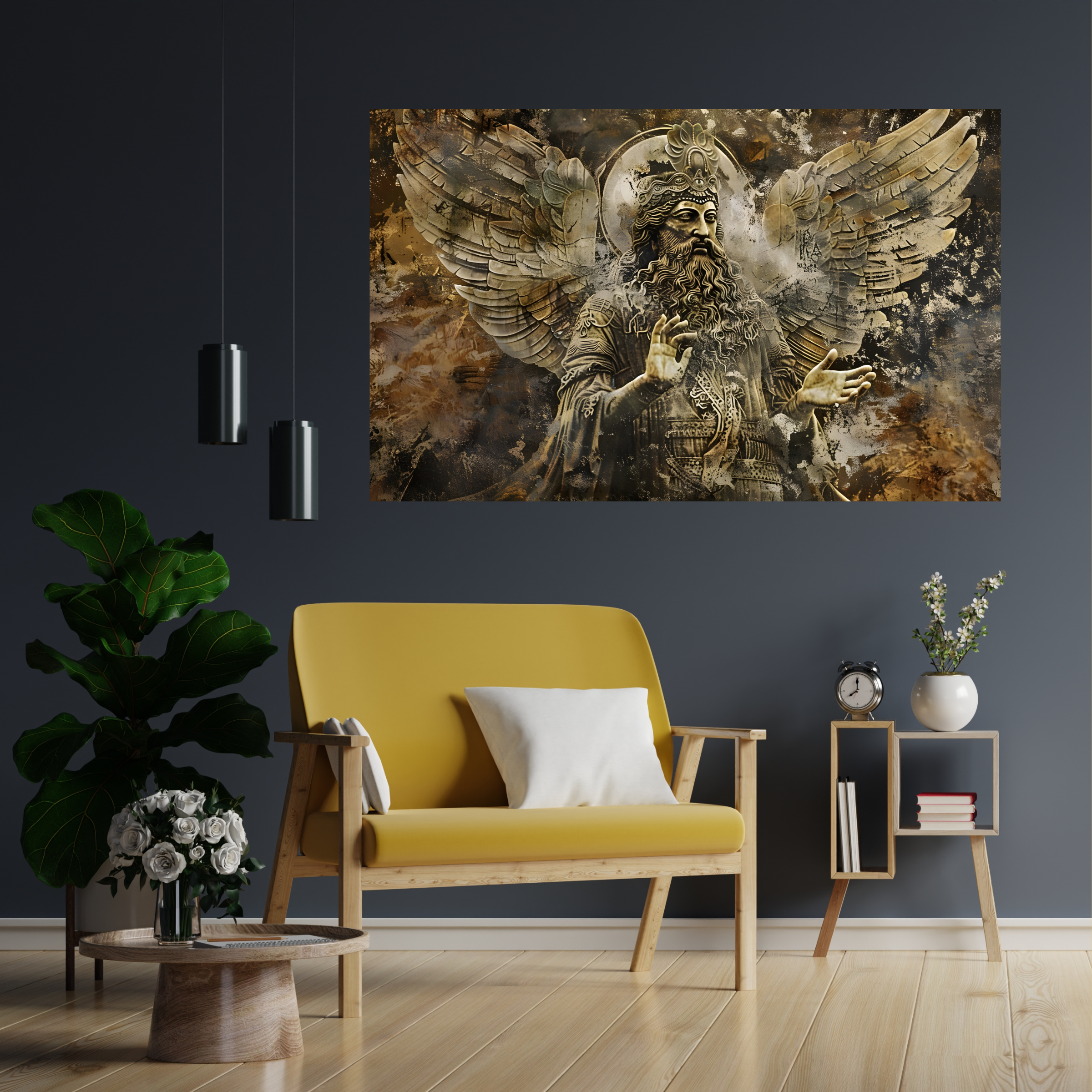 Ahura Mazda Persian God Horizontal Poster product thumbnail image Ahura Mazda Persian God Horizontal Poster product thumbnail image