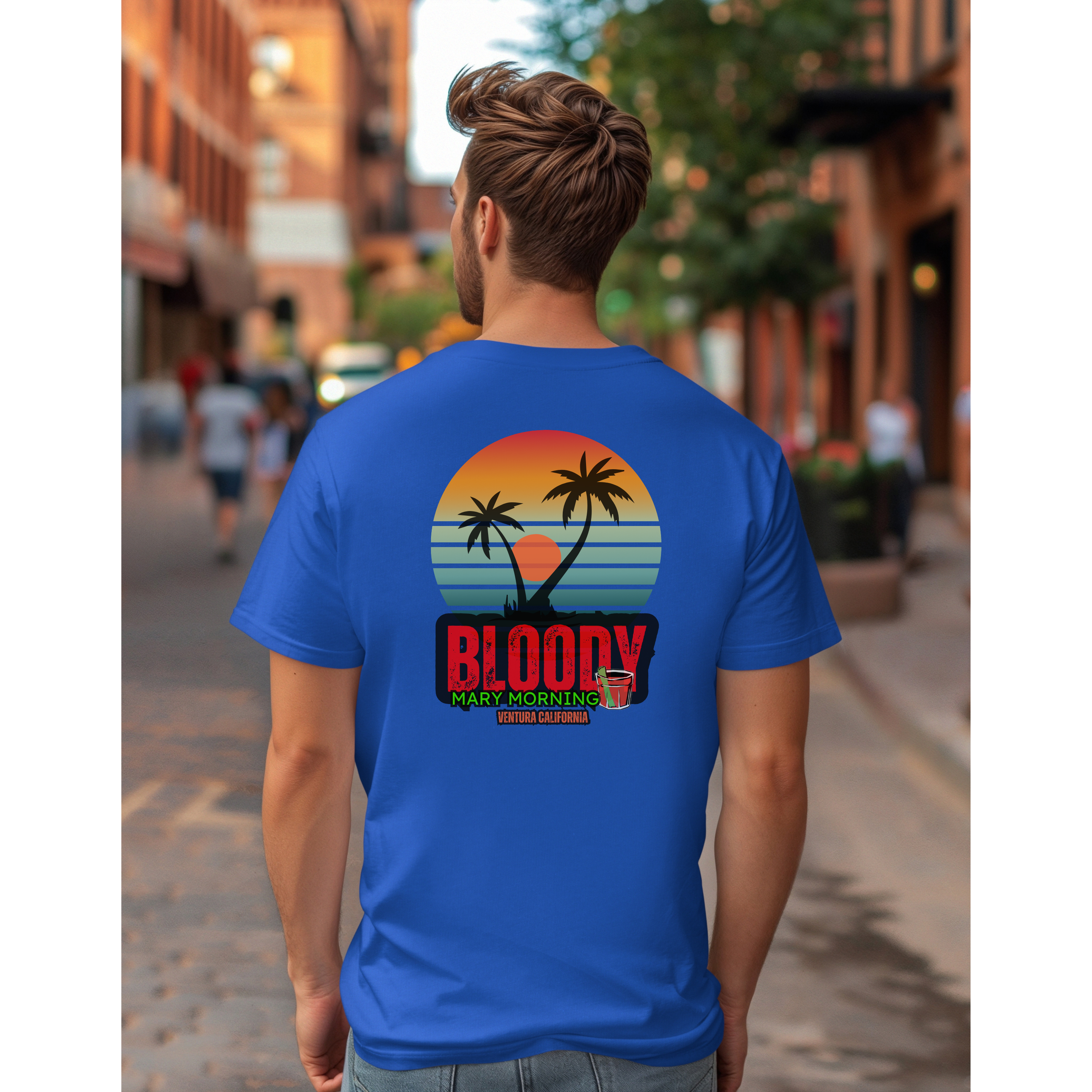 Bloody Mary Sunset Heavy Cotton Tee - Ventura California product thumbnail image Bloody Mary Sunset Heavy Cotton Tee - Ventura California product thumbnail image