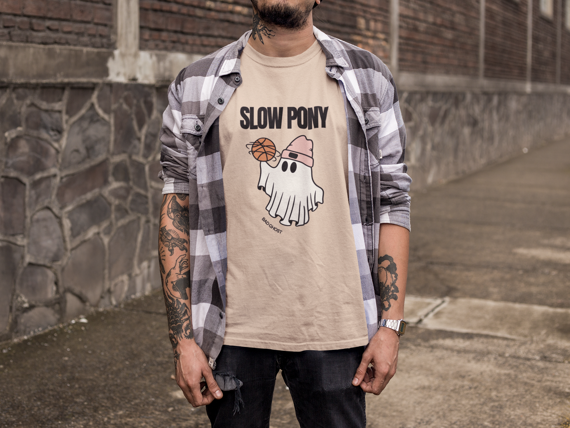 Slow Pony - Bad Ghost T-shirt Slow Pony - Bad Ghost T-shirt
