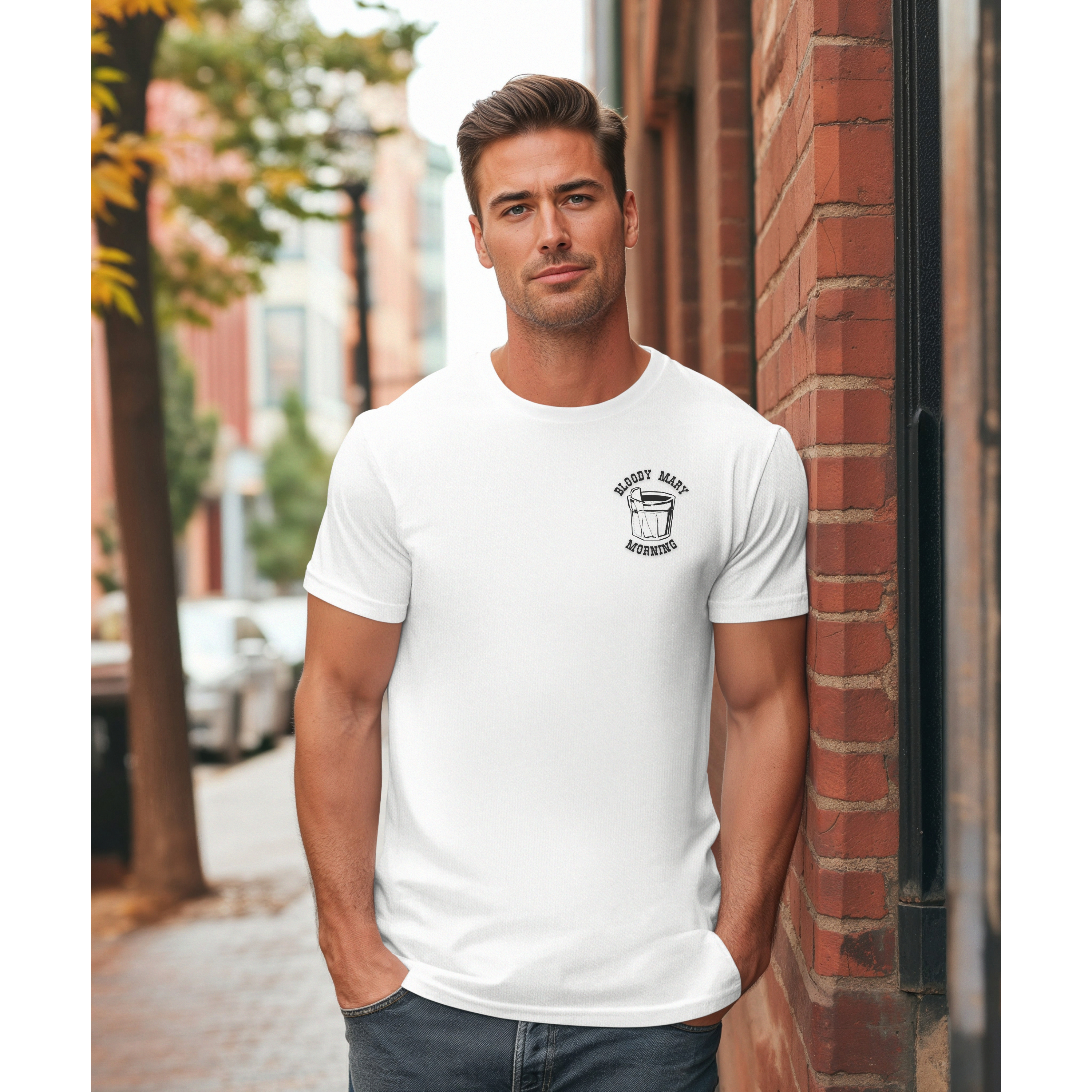 OG Bloody White & Black Heavy Cotton Tee product thumbnail image OG Bloody White & Black Heavy Cotton Tee product thumbnail image